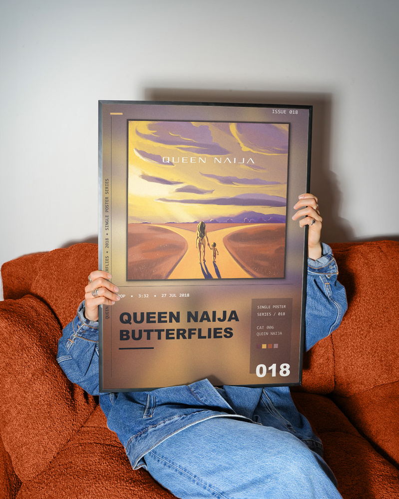 Music poster: Queen Naija - Butterflies