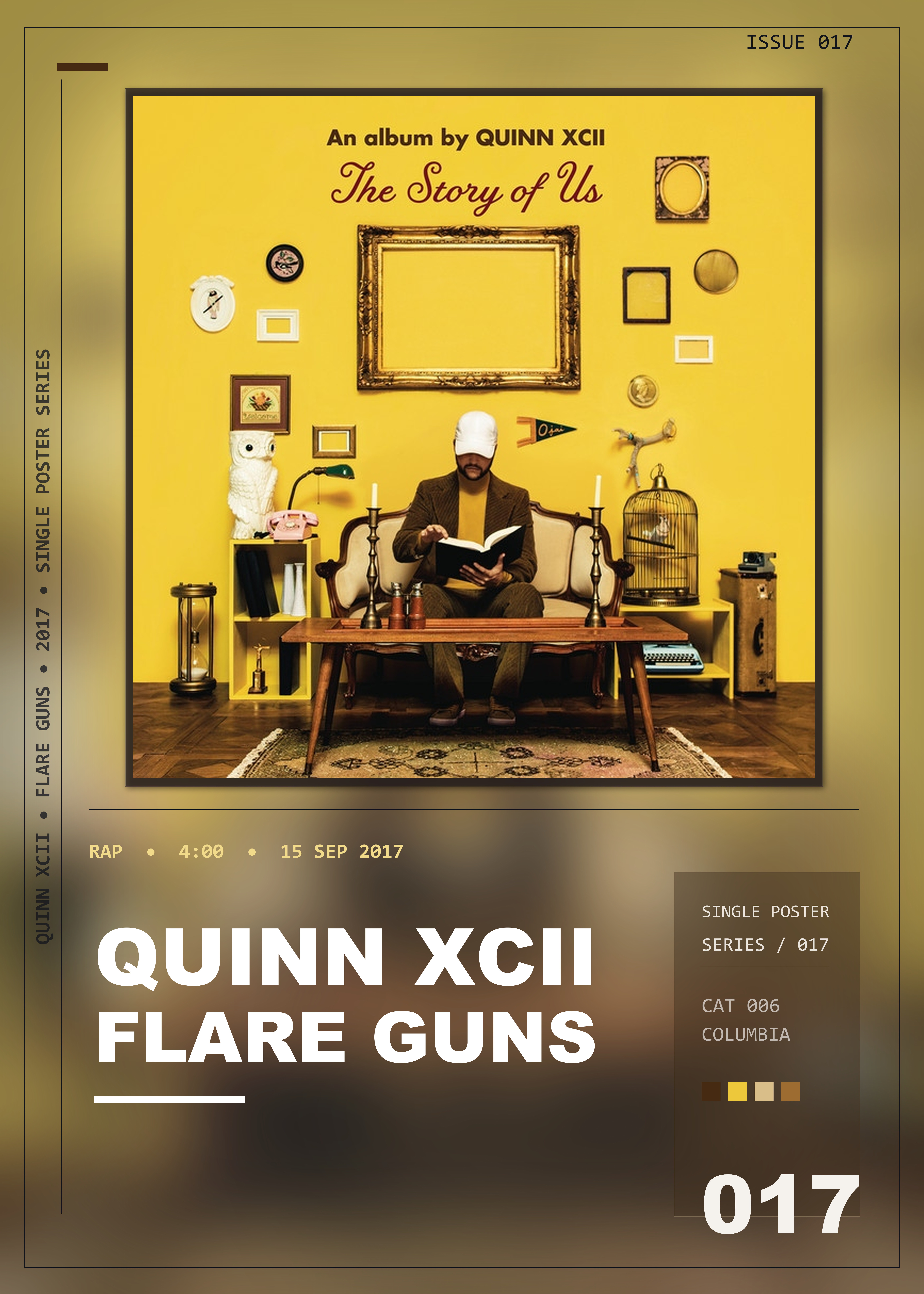 Music poster: Quinn XCII - Flare Guns