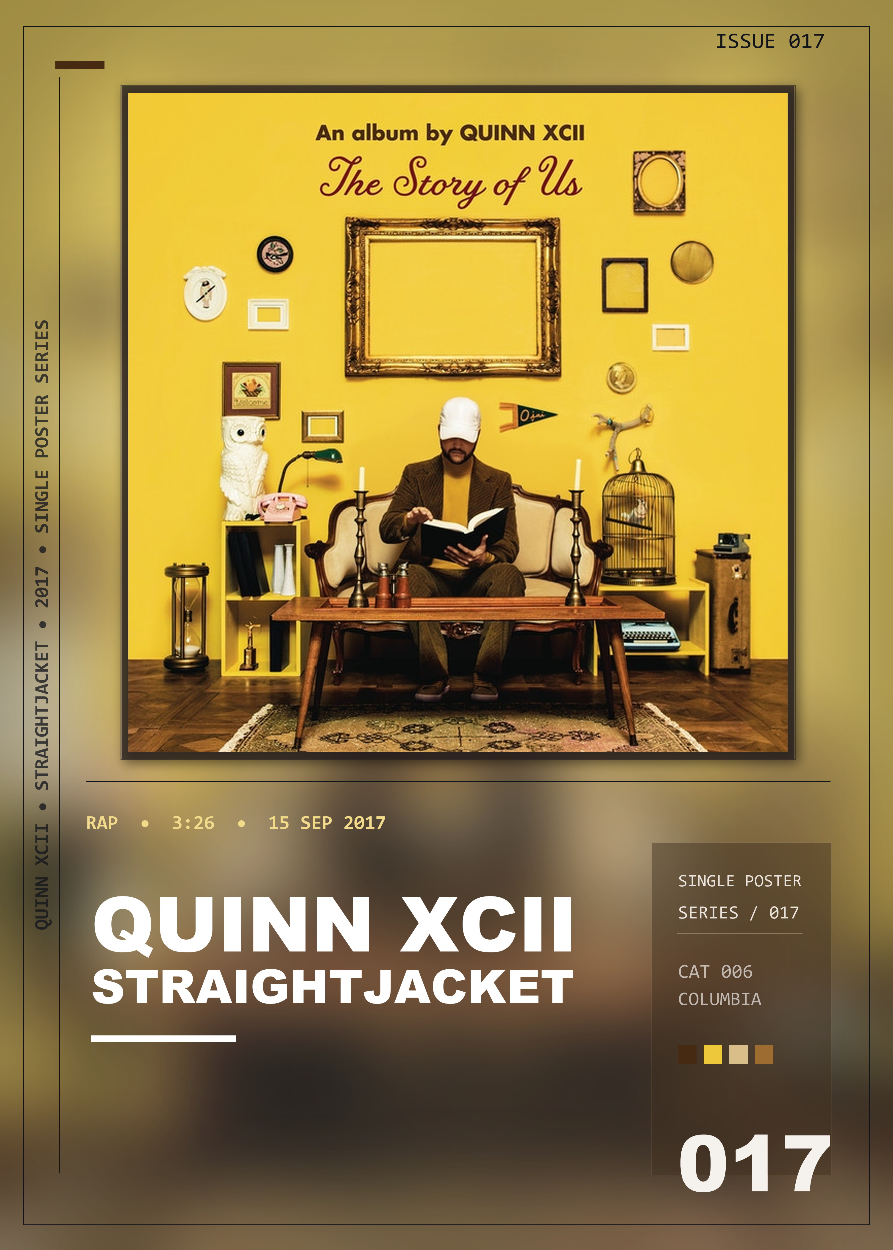 Music poster: Quinn XCII - Straightjacket