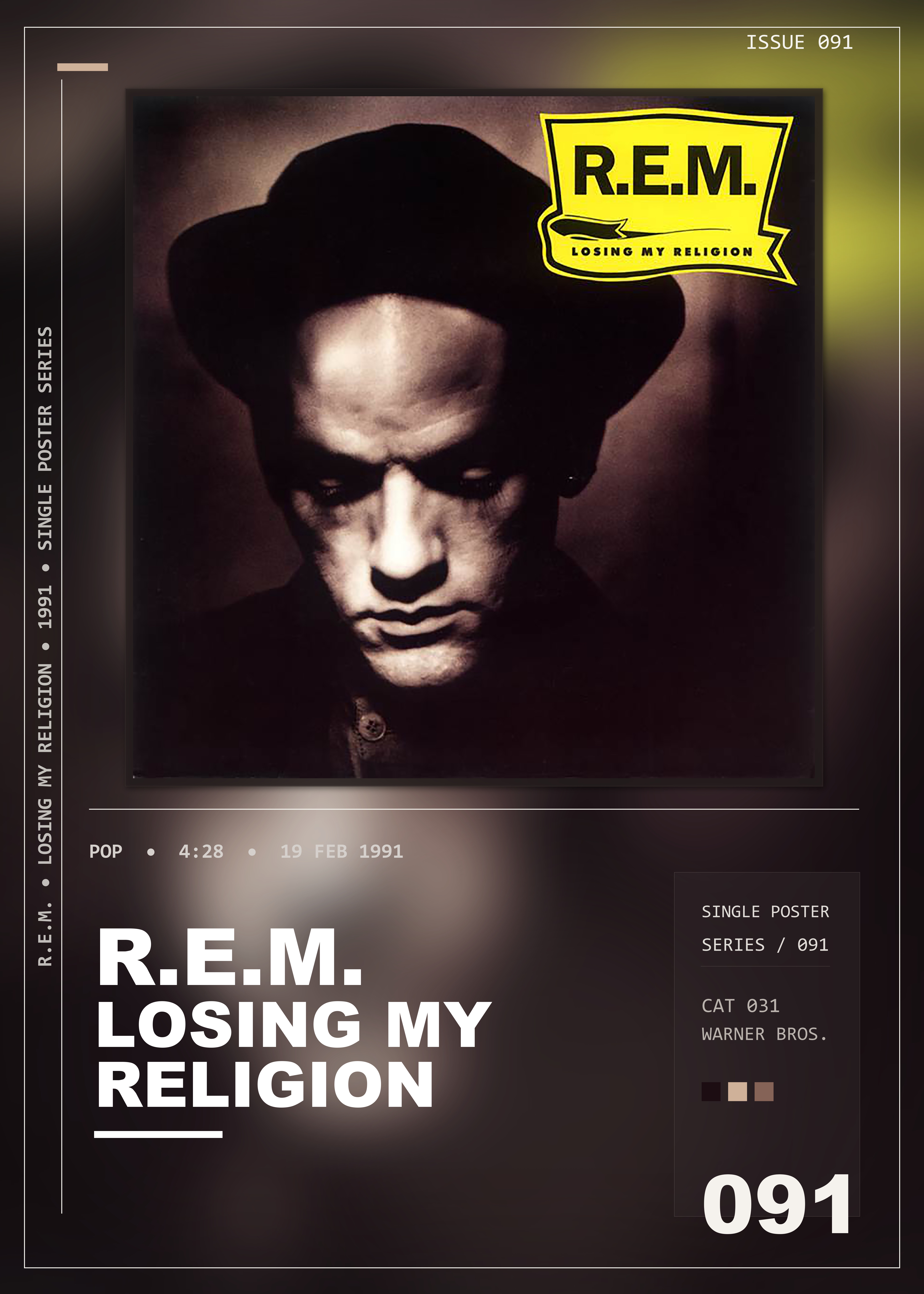Music poster: REM - Losing My Religion