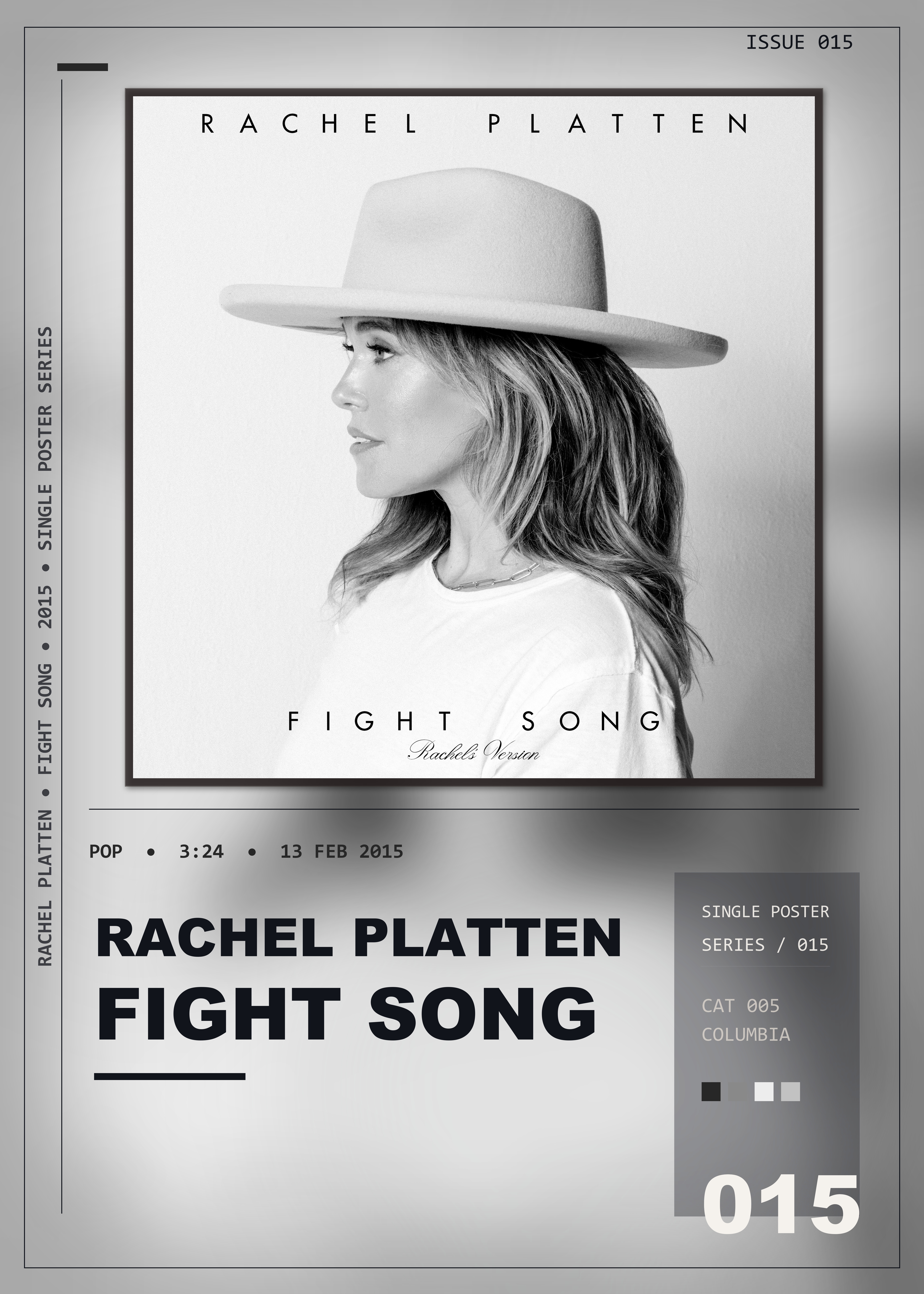 Music poster: Rachel Platten - Fight Song