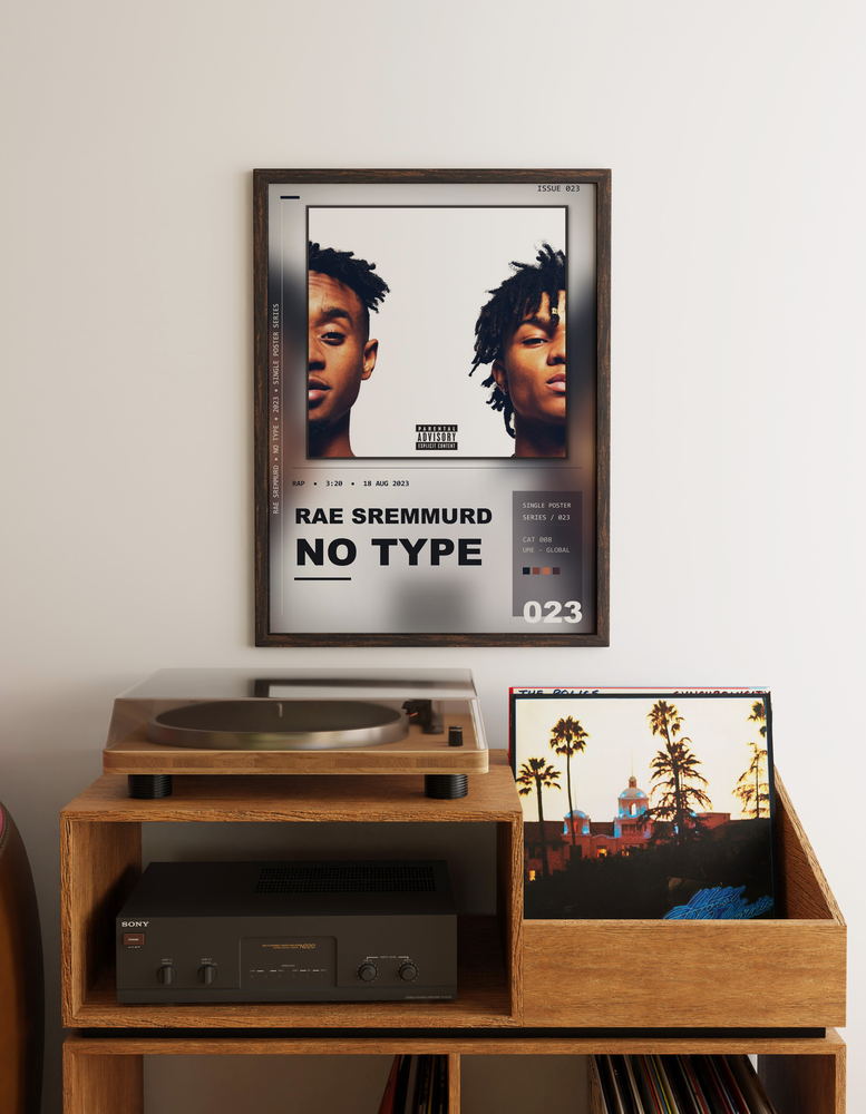 Music poster: Rae Sremmurd - No Type