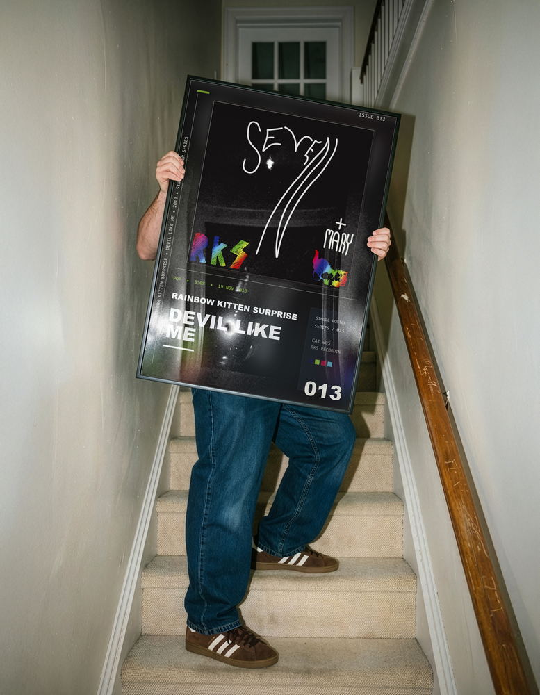 Music poster: Rainbow Kitten Surprise - Devil Like Me