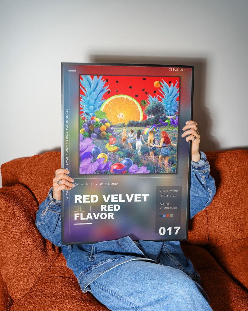 Music poster: Red Velvet - 빨간 맛 Red Flavor