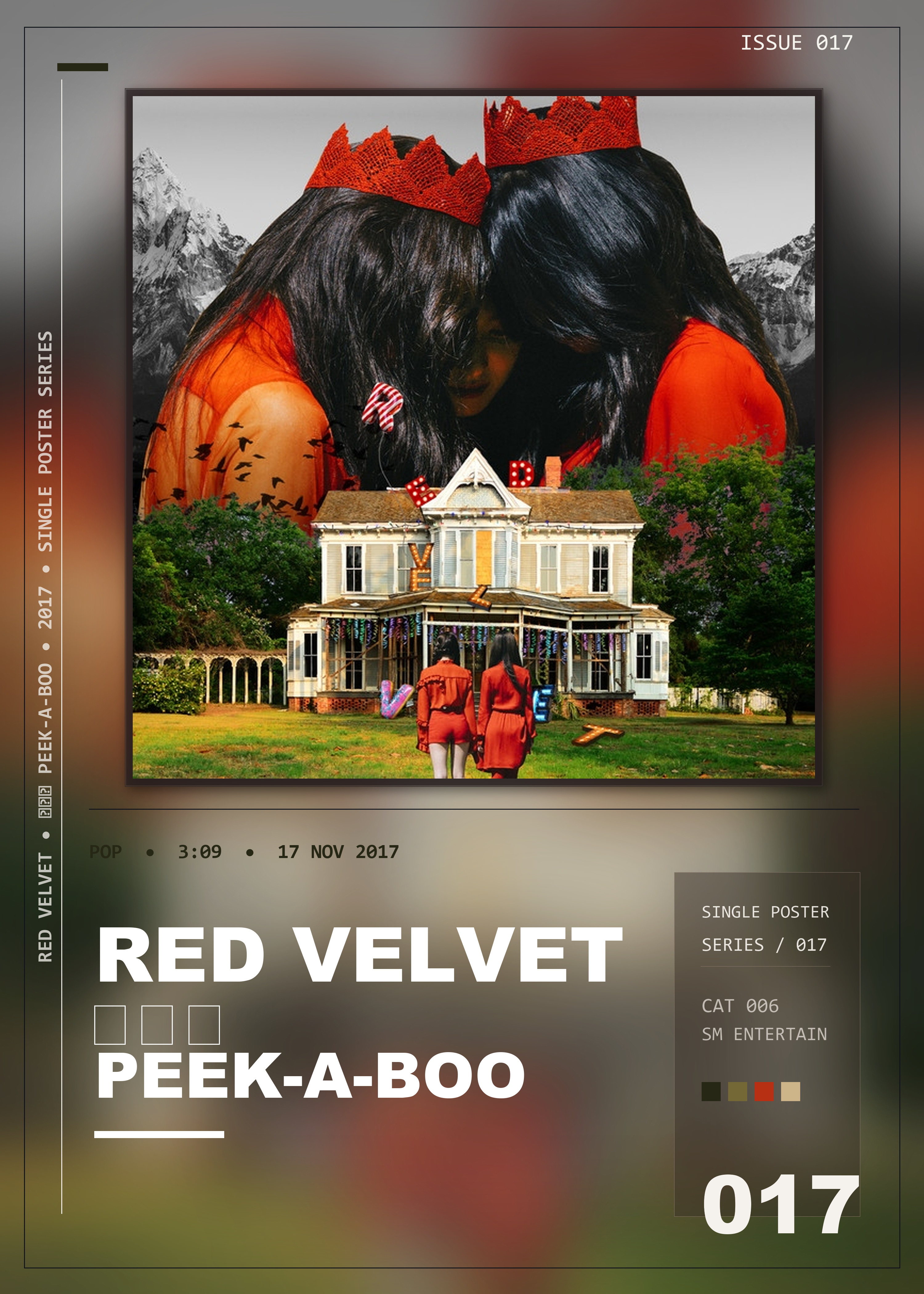 Music poster: Red Velvet - 피카부 Peek-A-Boo
