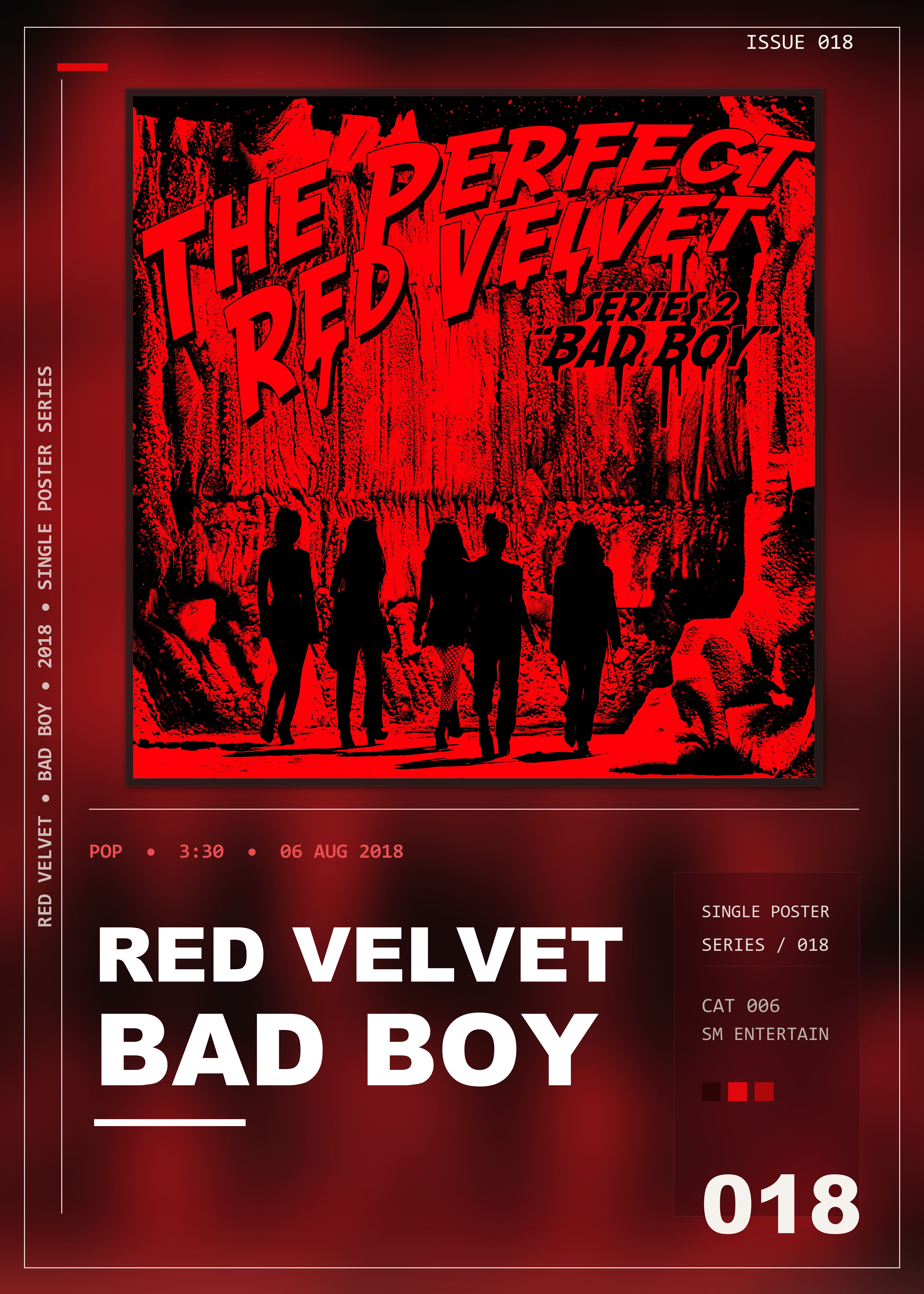 Music poster: Red Velvet - Bad Boy