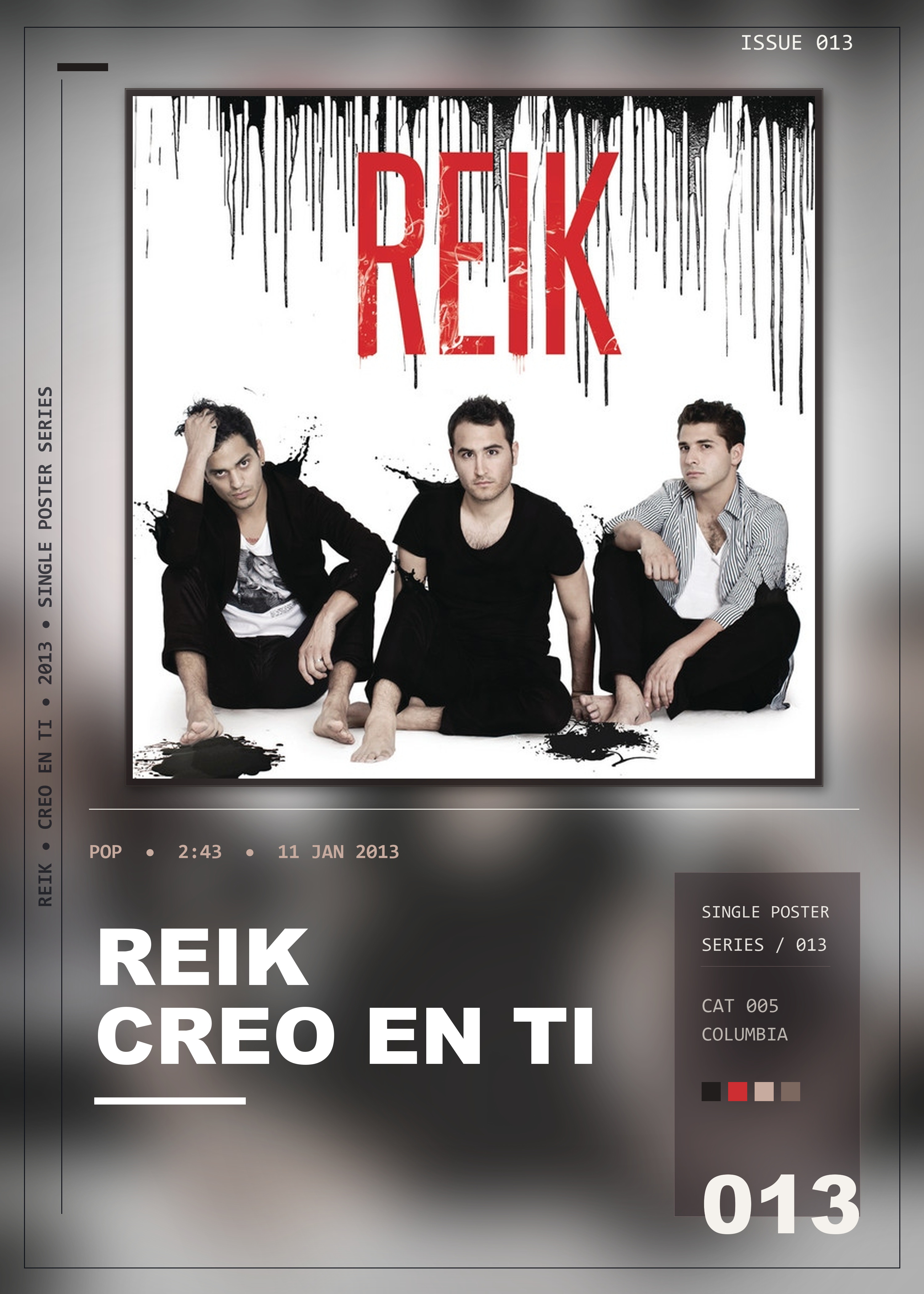 Music poster: Reik - Creo en Ti