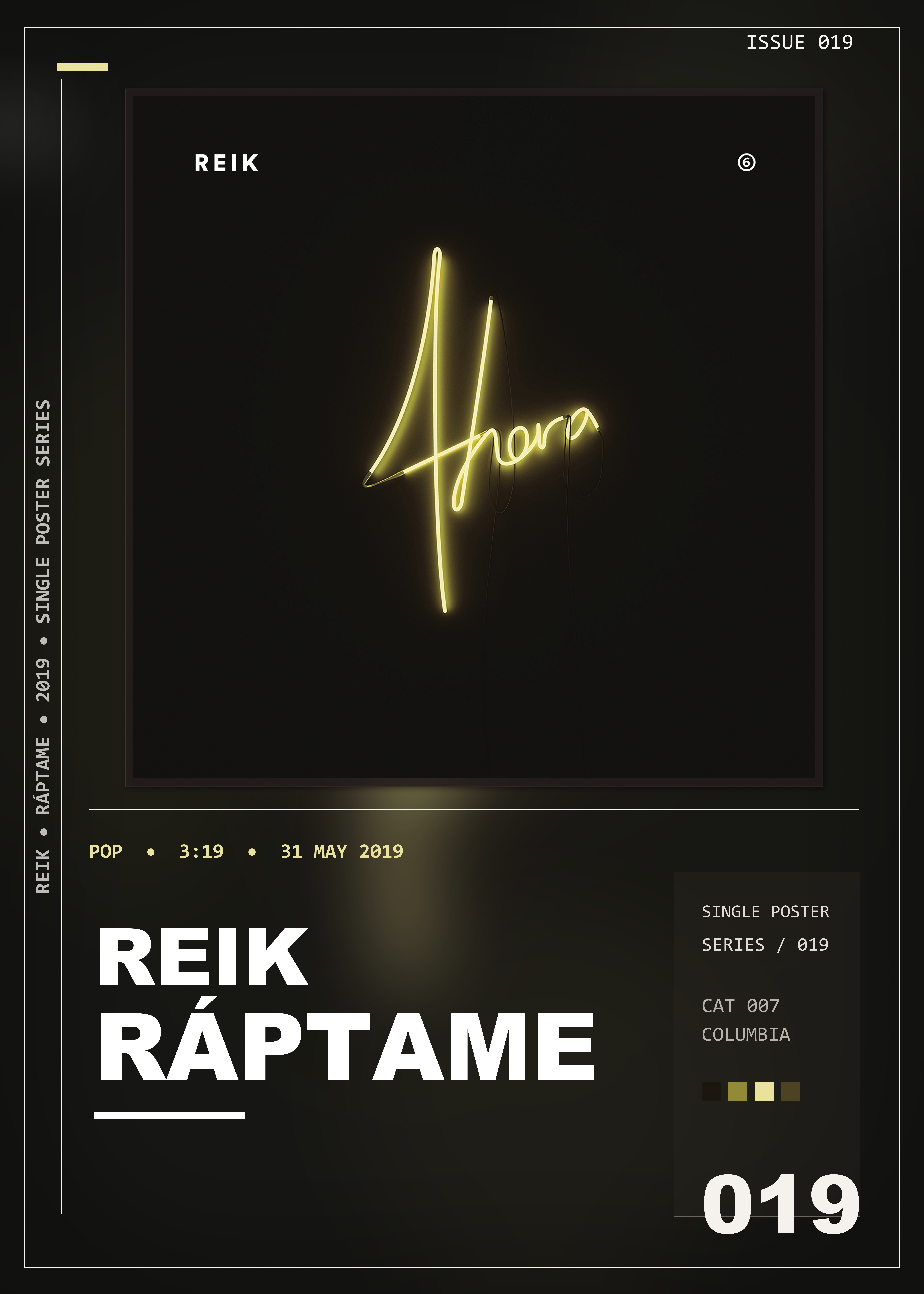 Music poster: Reik - Ráptame