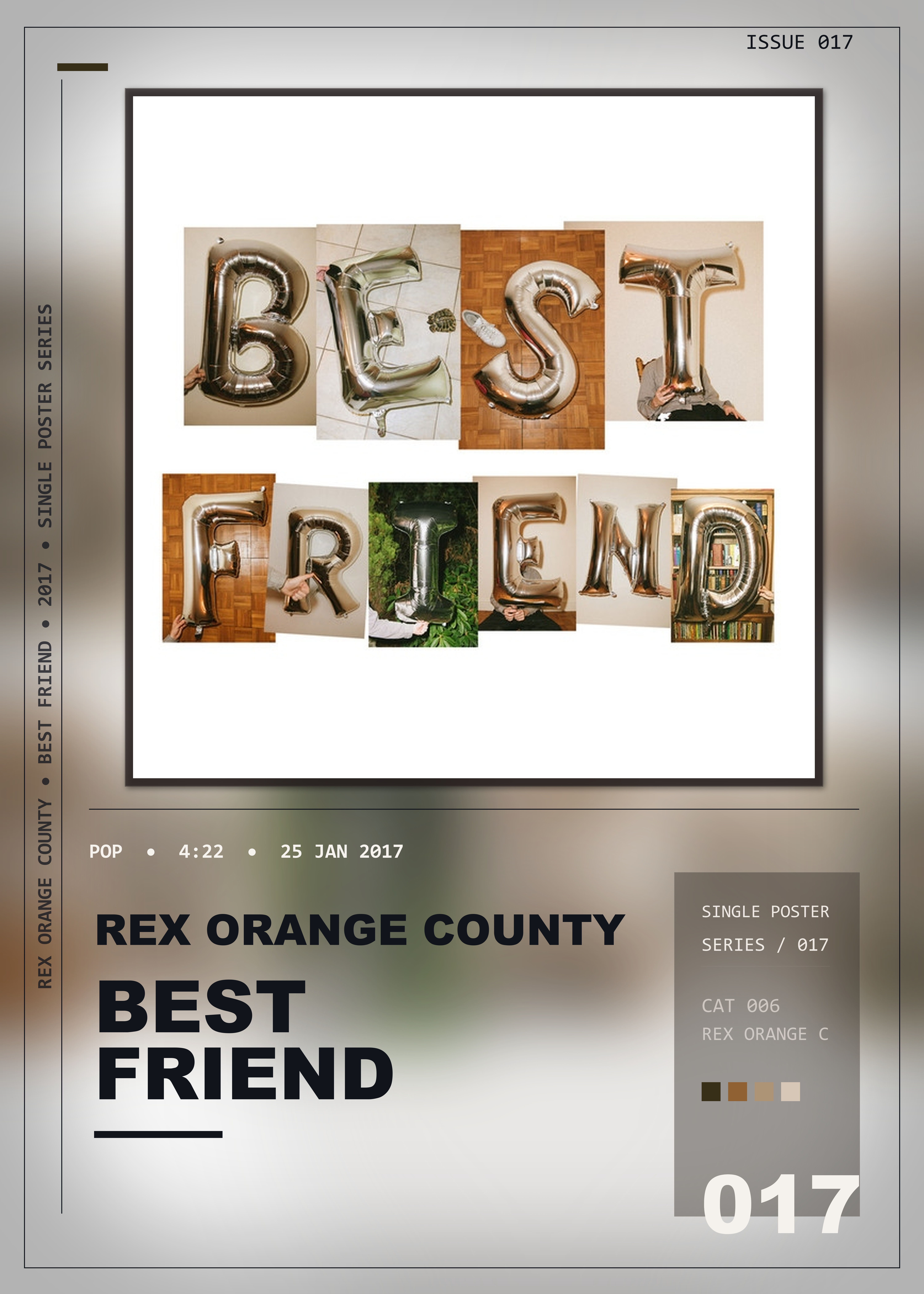 Music poster: Rex Orange County - Best Friend