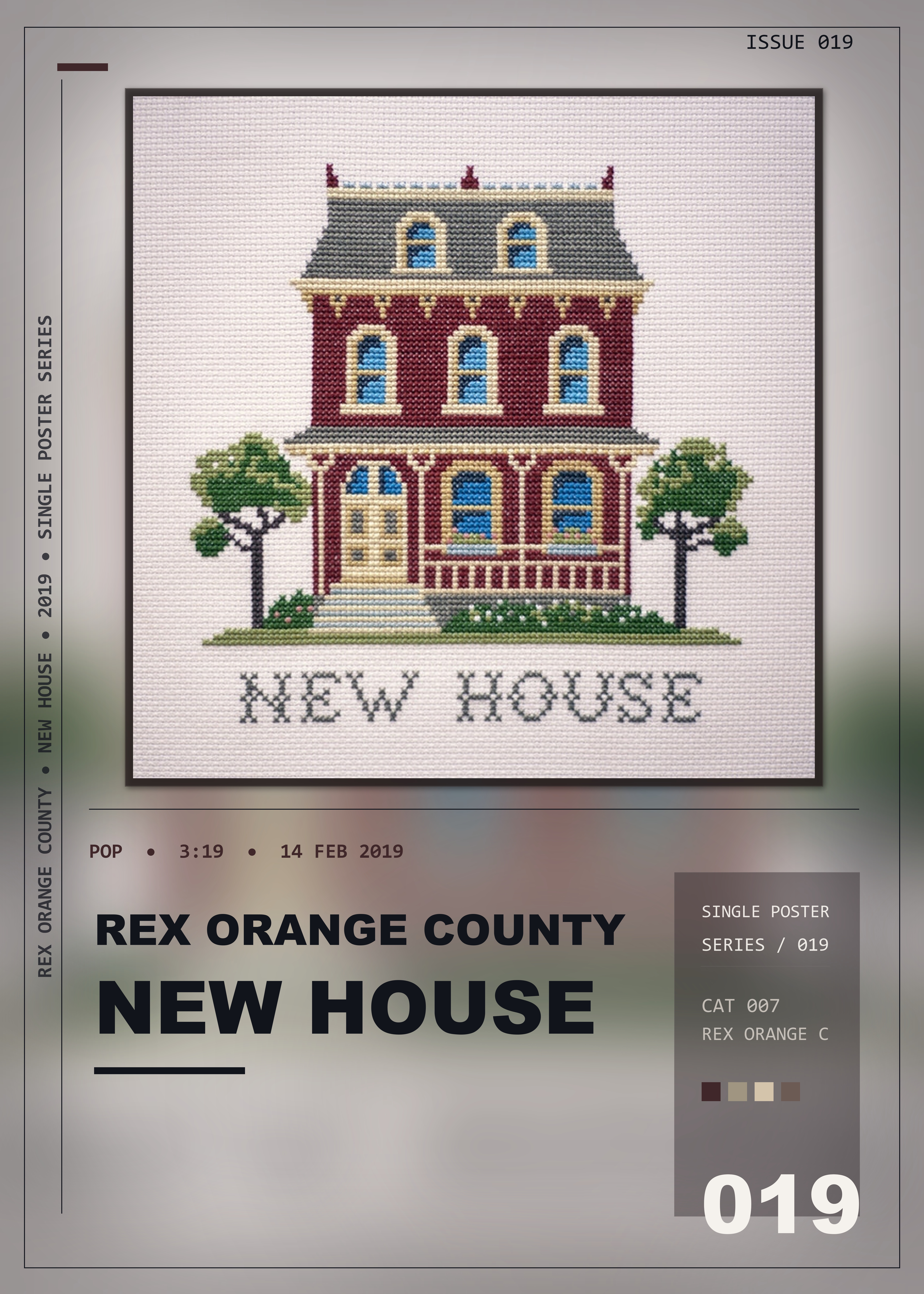 Music poster: Rex Orange County - New House