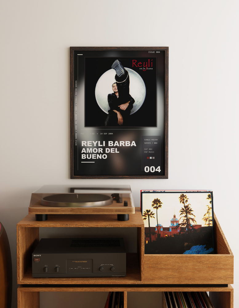 Music poster: Reyli Barba - Amor del Bueno