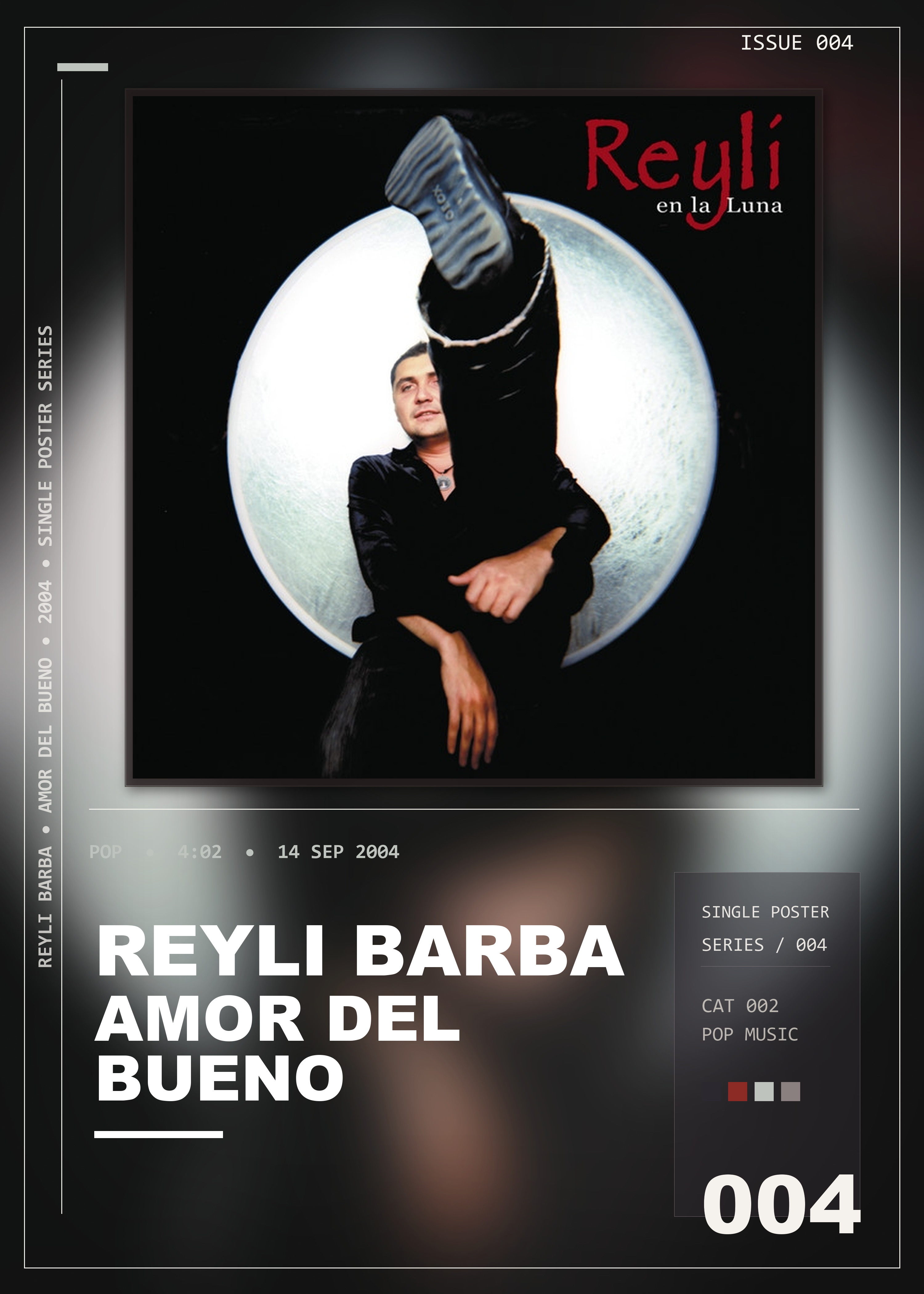 Music poster: Reyli Barba - Amor del Bueno