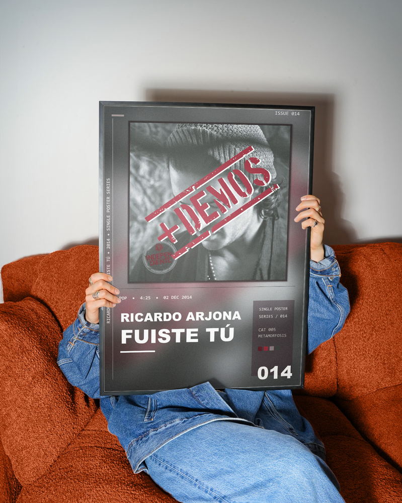 Music poster: Ricardo Arjona - Fuiste Tú