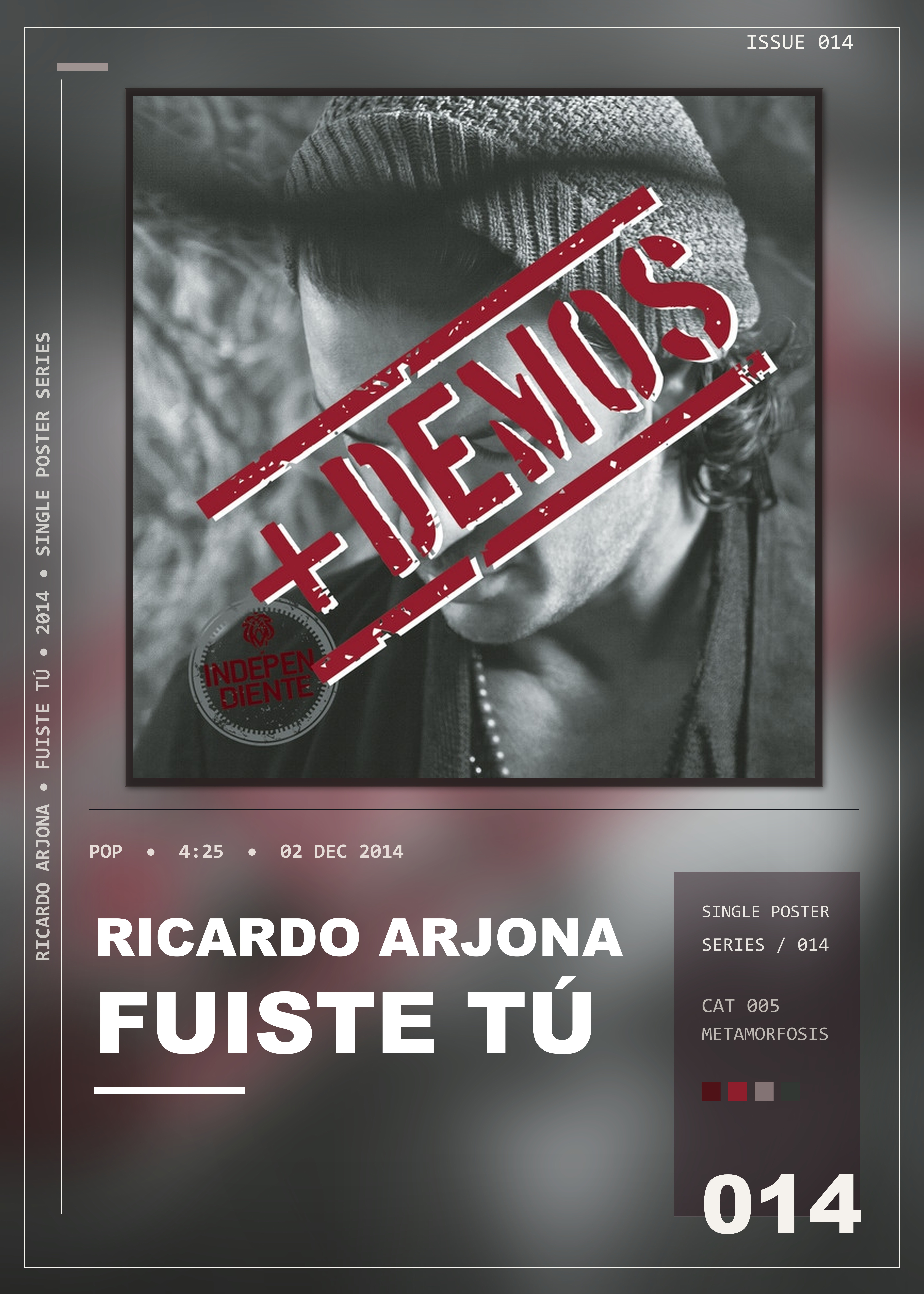 Music poster: Ricardo Arjona - Fuiste Tú