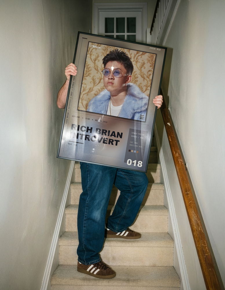 Music poster: Rich Brian - Introvert feat Joji