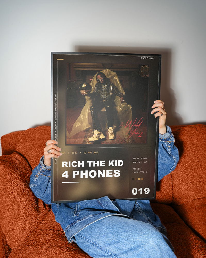 Music poster: Rich The Kid - 4 Phones