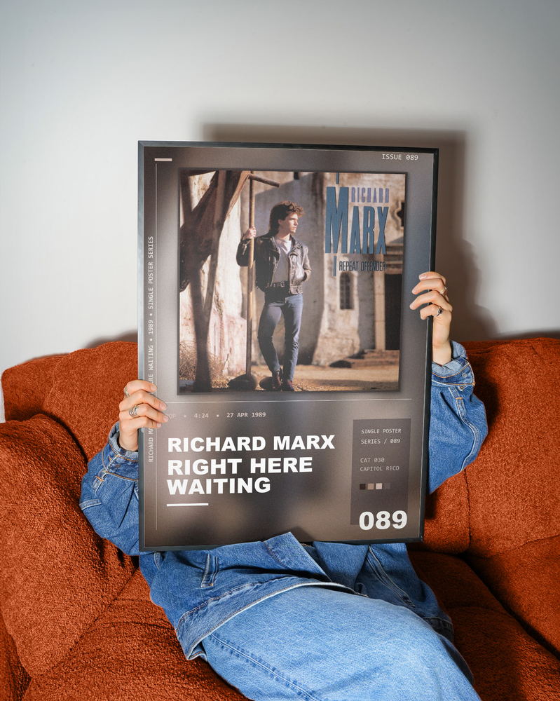 Music poster: Richard Marx - Right Here Waiting
