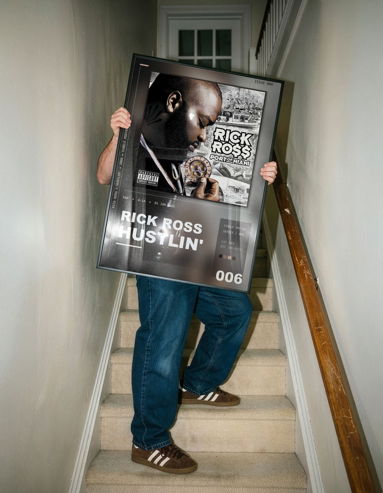 Music poster: Rick Ross - Hustlin