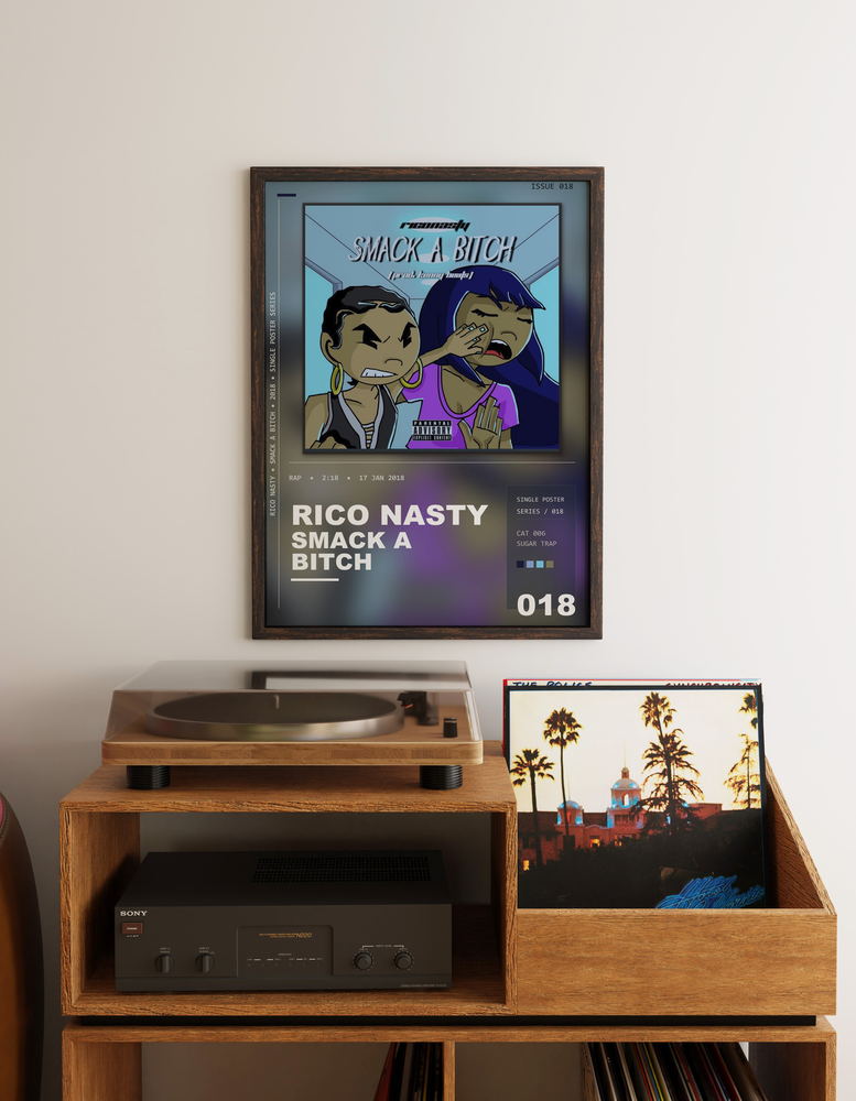 Music poster: Rico Nasty - Smack A Bitch