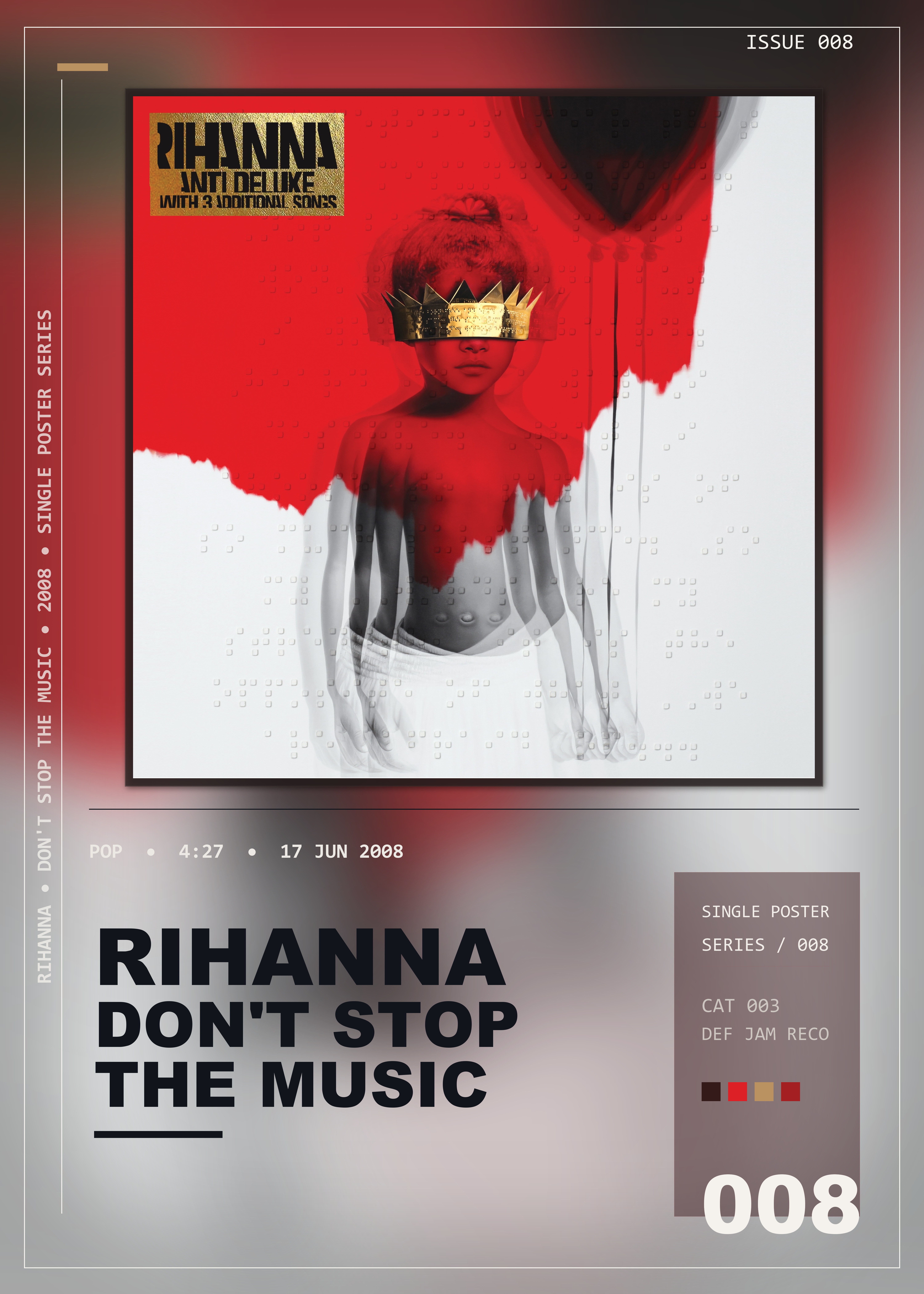 Music poster: Rihanna - Dont Stop The Music