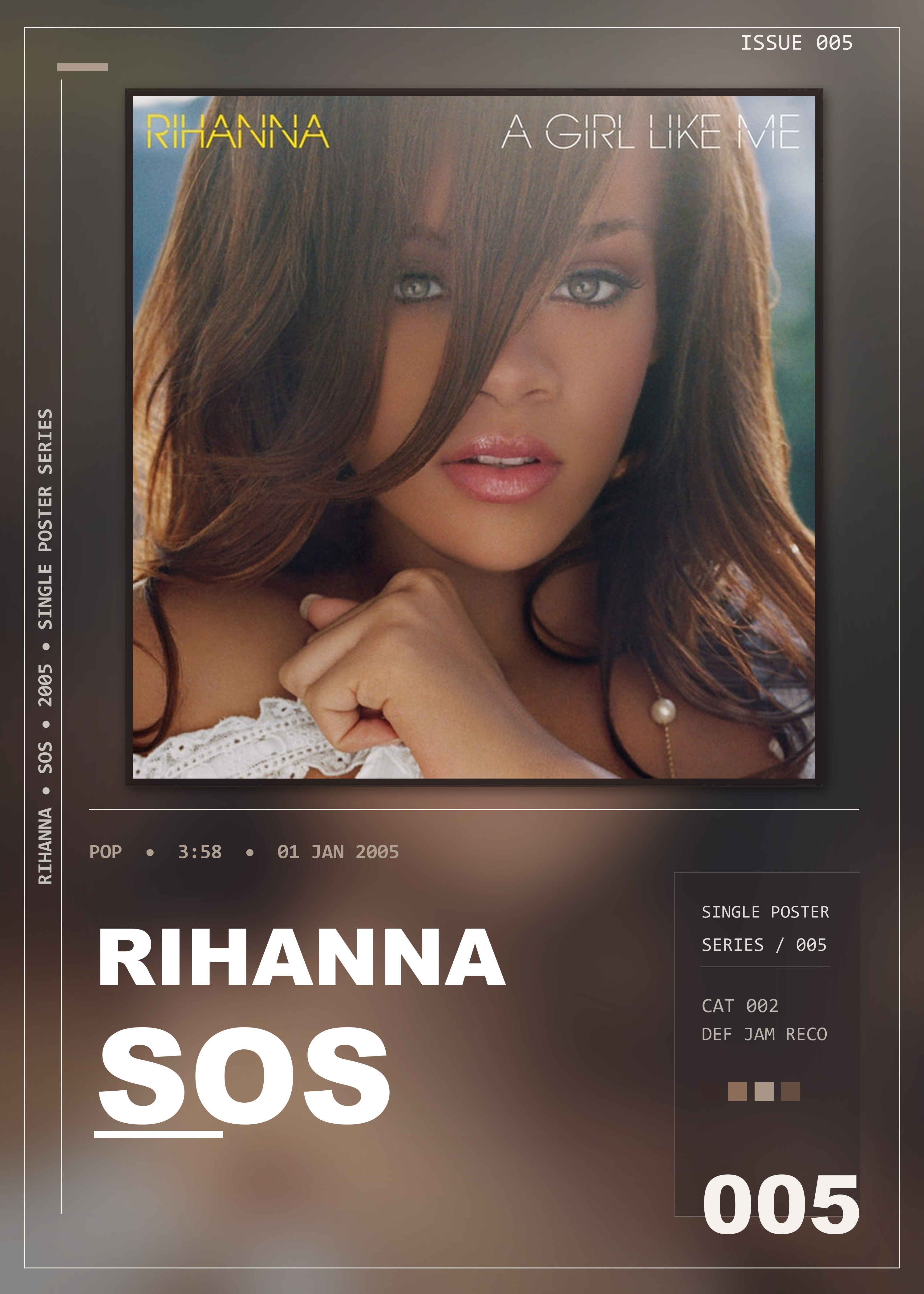 Music poster: Rihanna - SOS