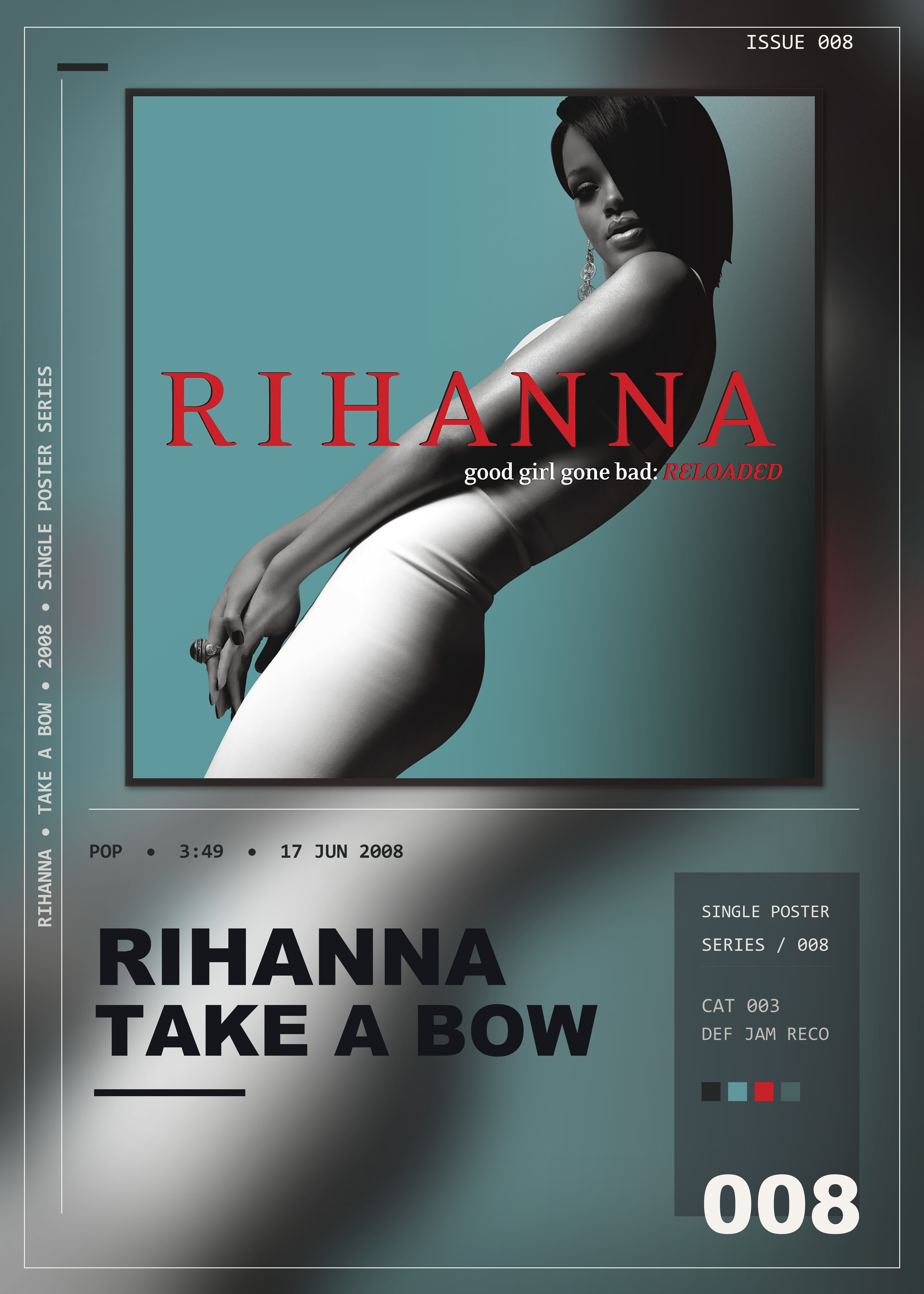 Music poster: Rihanna - Take A Bow