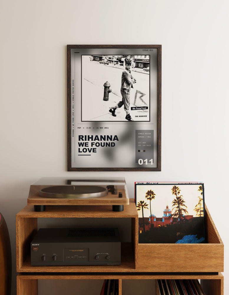 Music poster: Rihanna - We Found Love