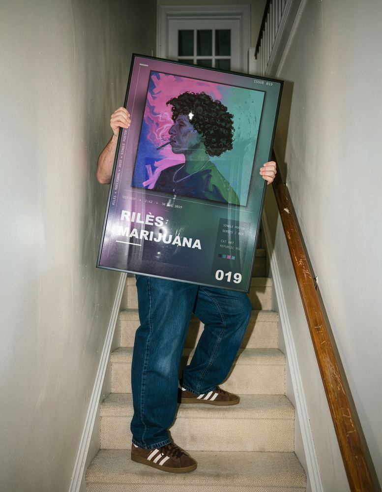 Music poster: Rilès - Marijuana