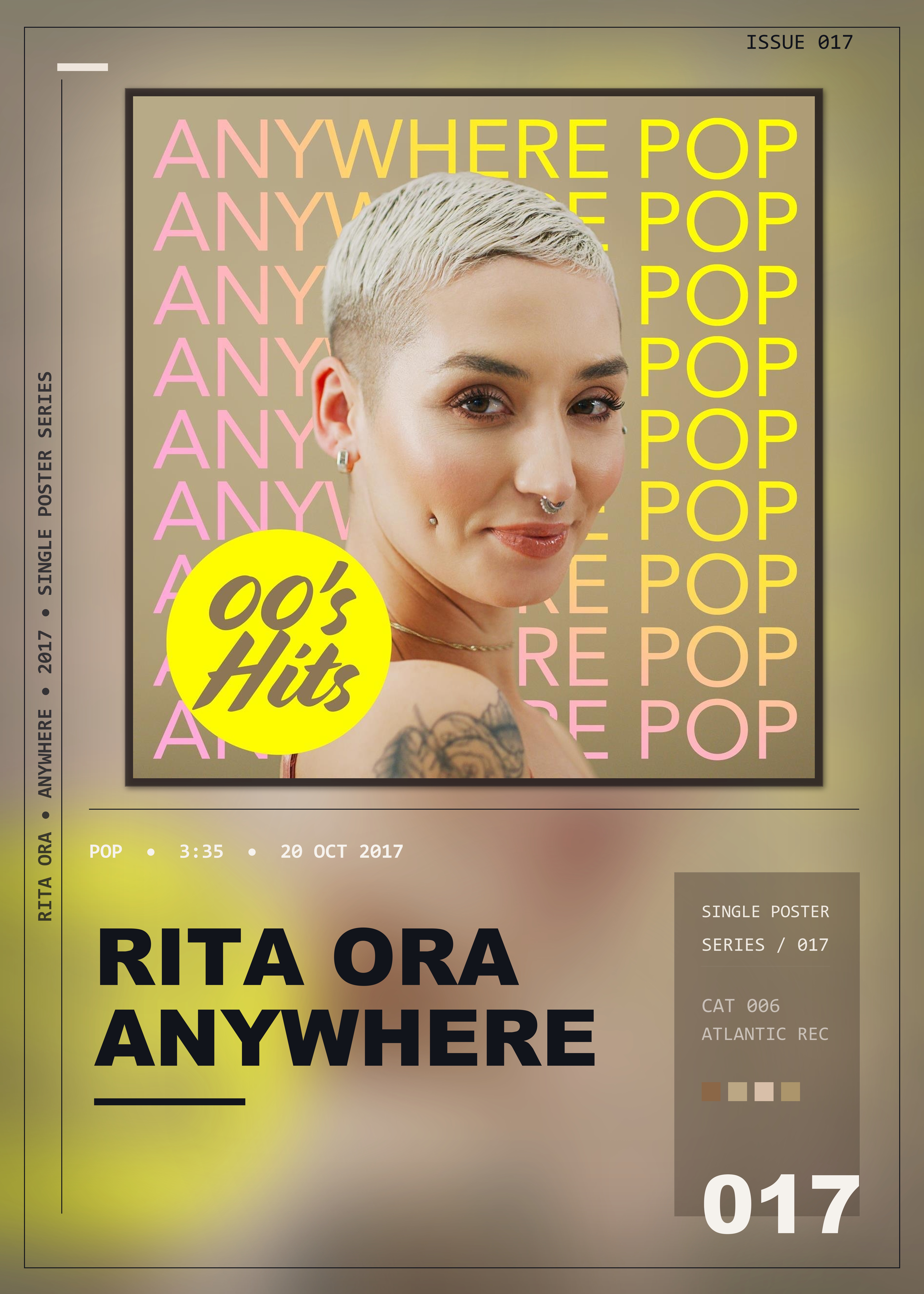 Music poster: Rita Ora - Anywhere