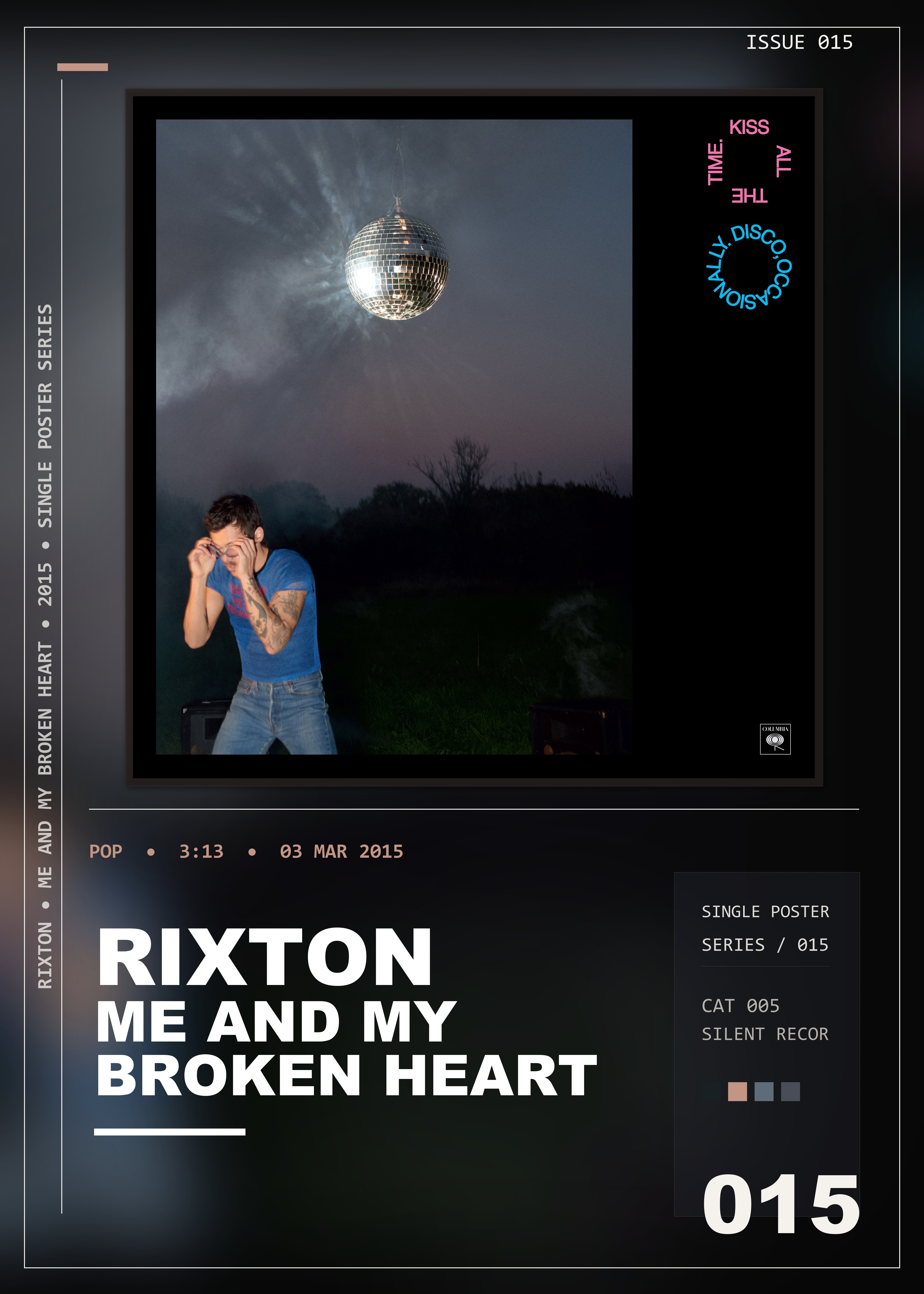 Music poster: Rixton - Me And My Broken Heart