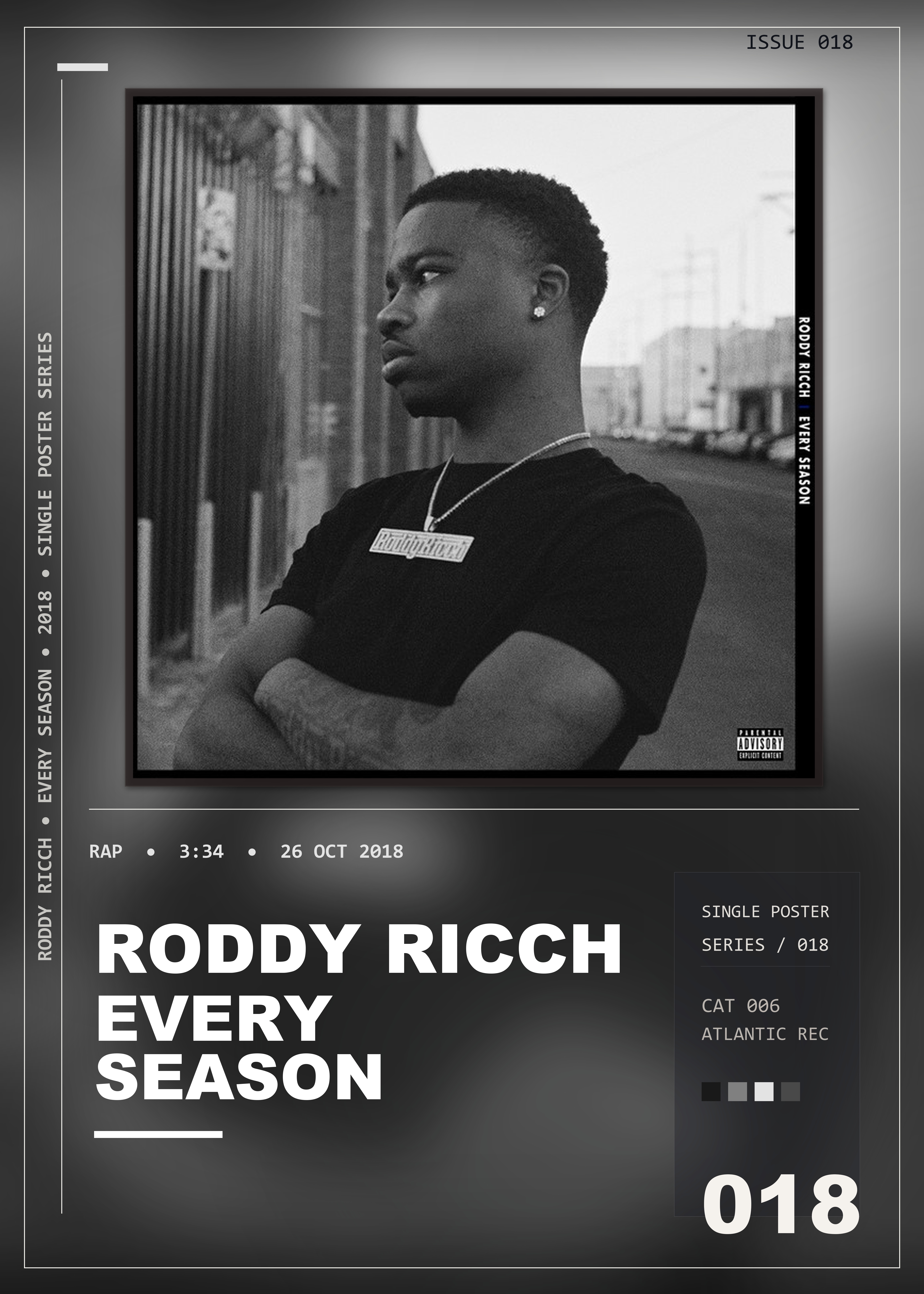 Music poster: Roddy Ricch - Every Season
