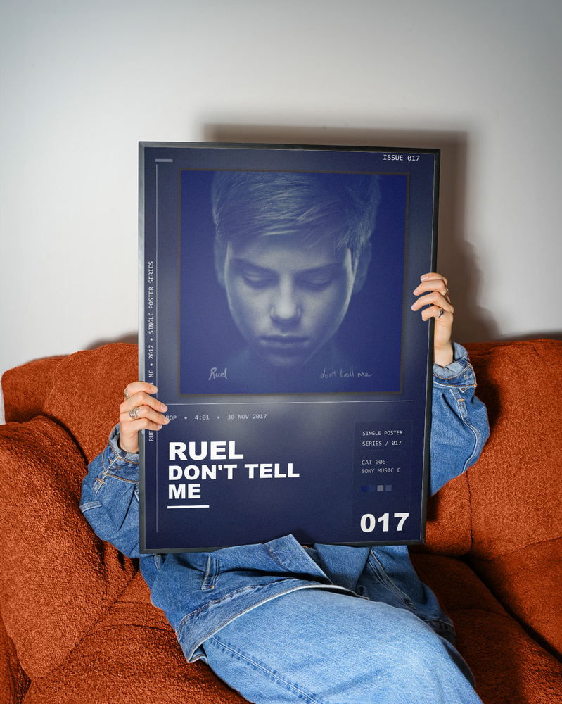 Music poster: Ruel - Dont Tell Me