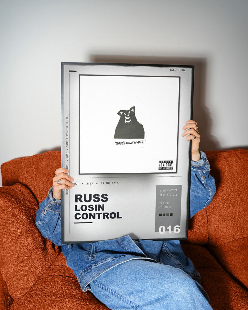 Music poster: Russ - Losin Control