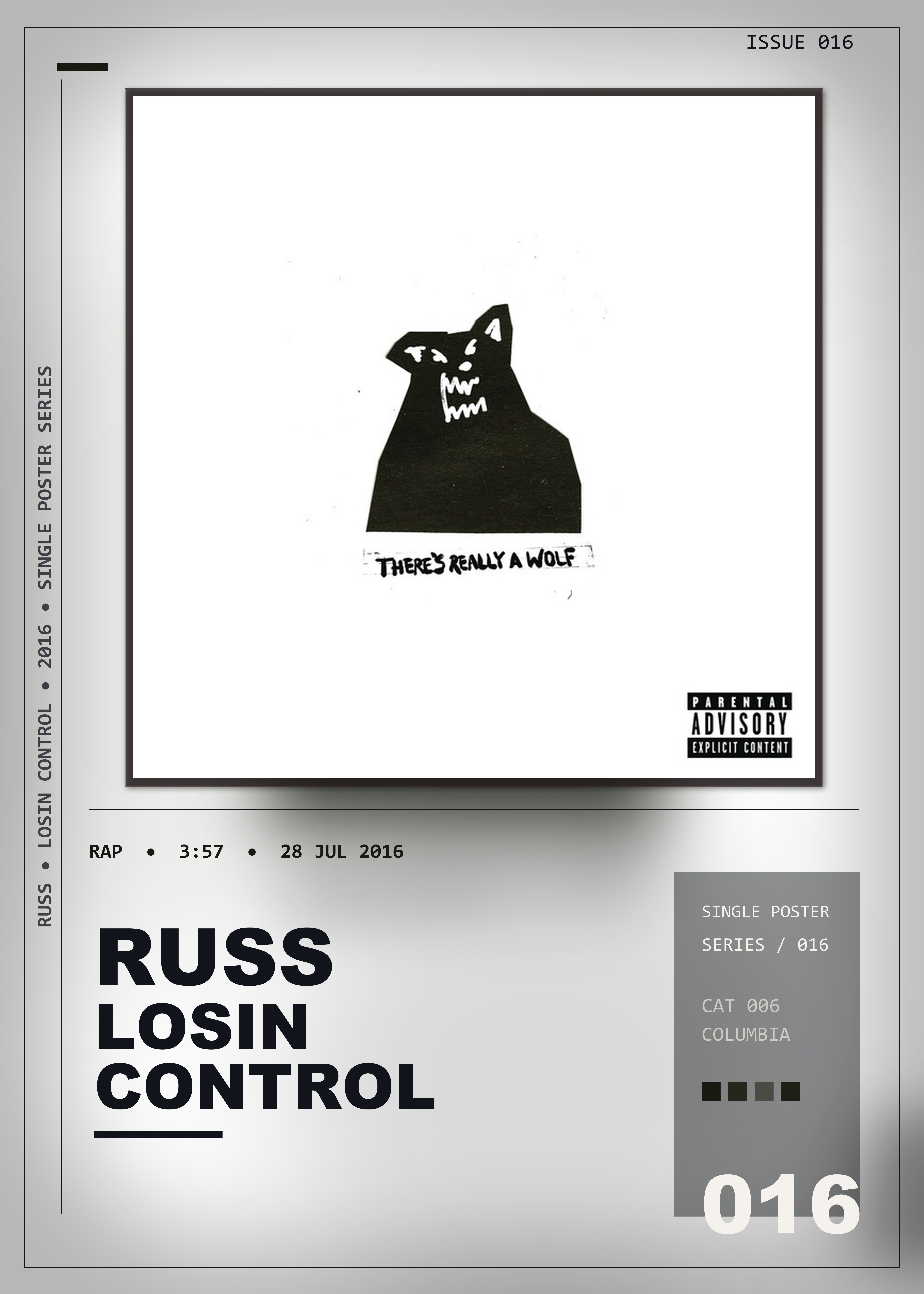 Music poster: Russ - Losin Control