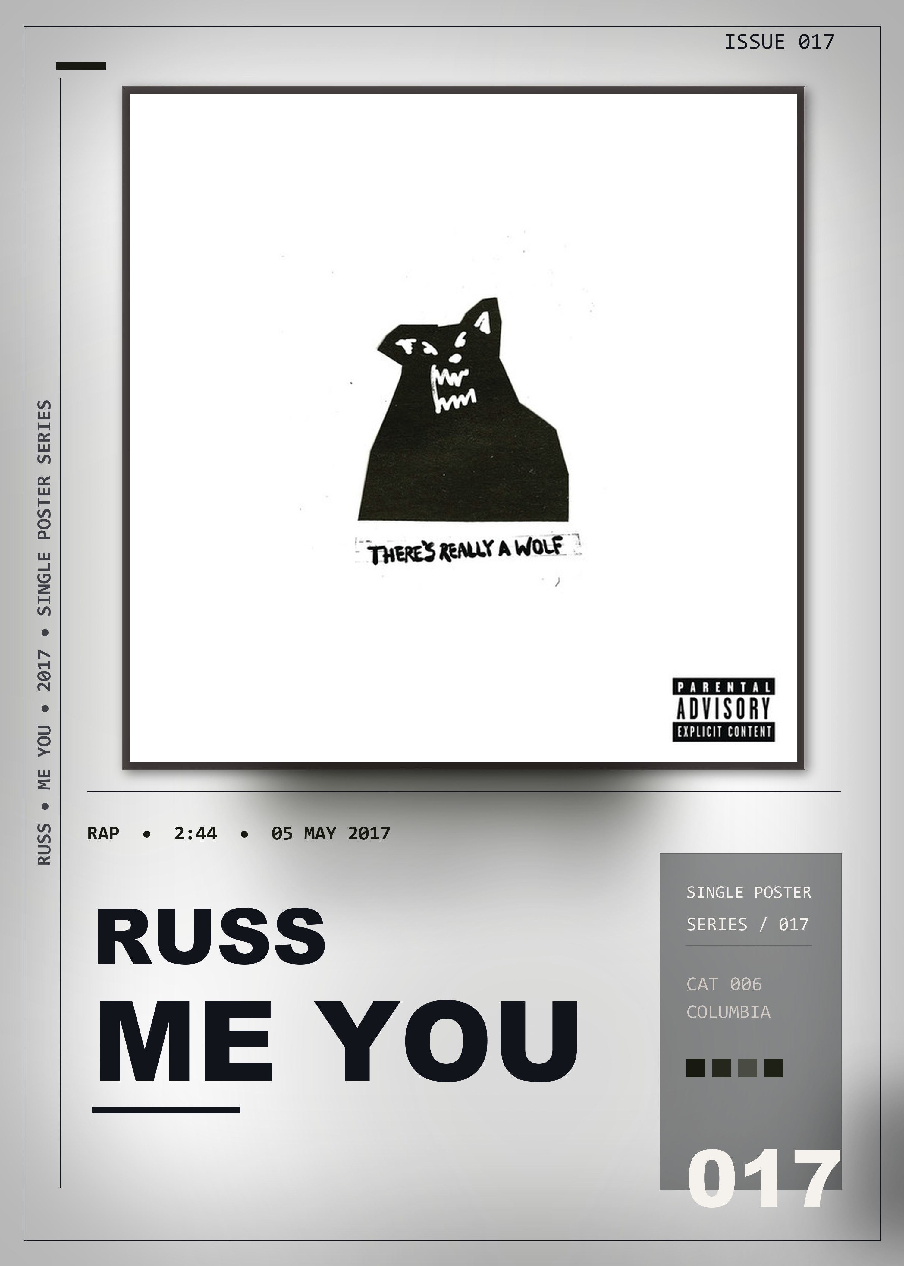 Music poster: Russ - Me You