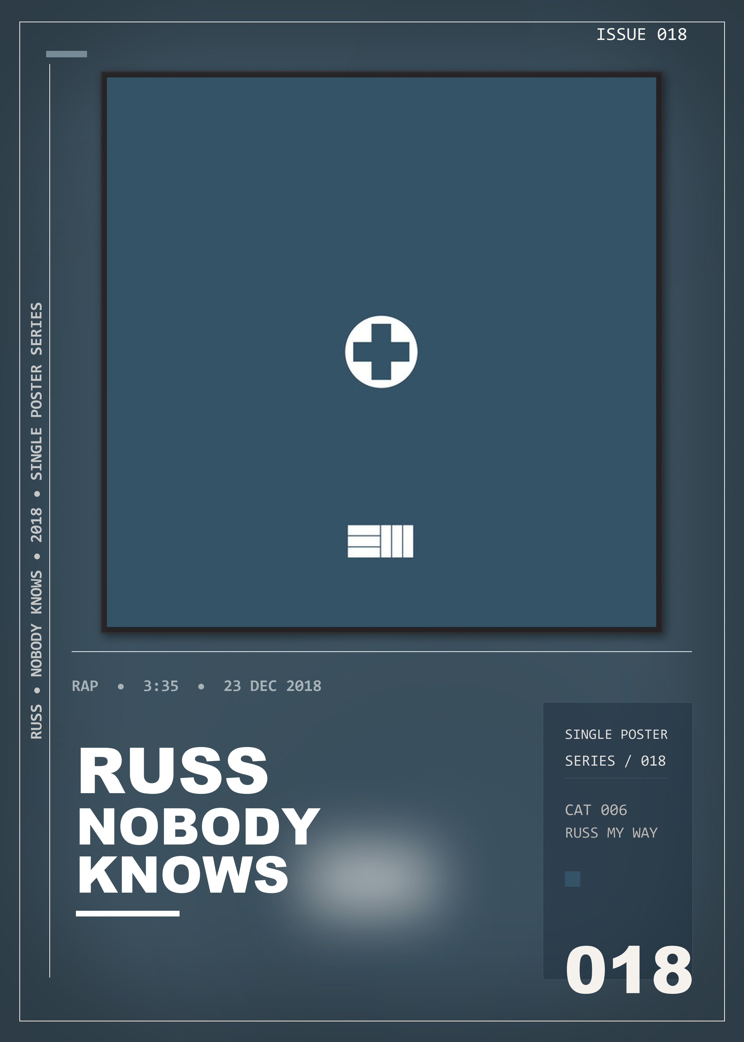 Music poster: Russ - Nobody Knows