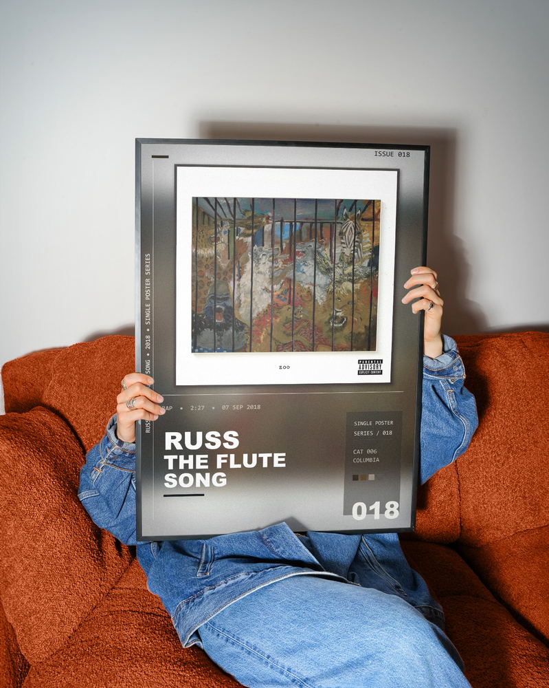 Music poster: Russ - The Flute Song