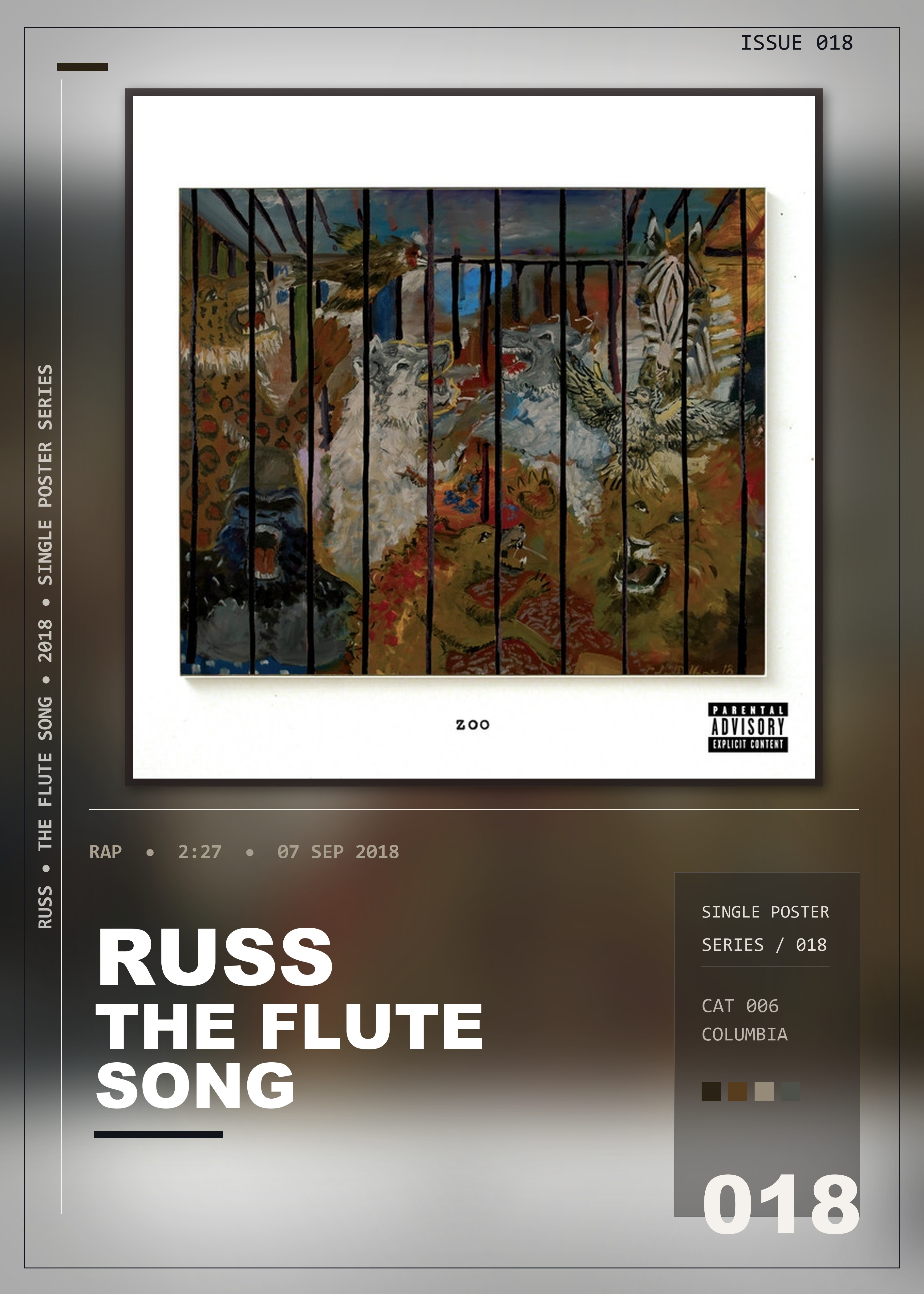 Music poster: Russ - The Flute Song