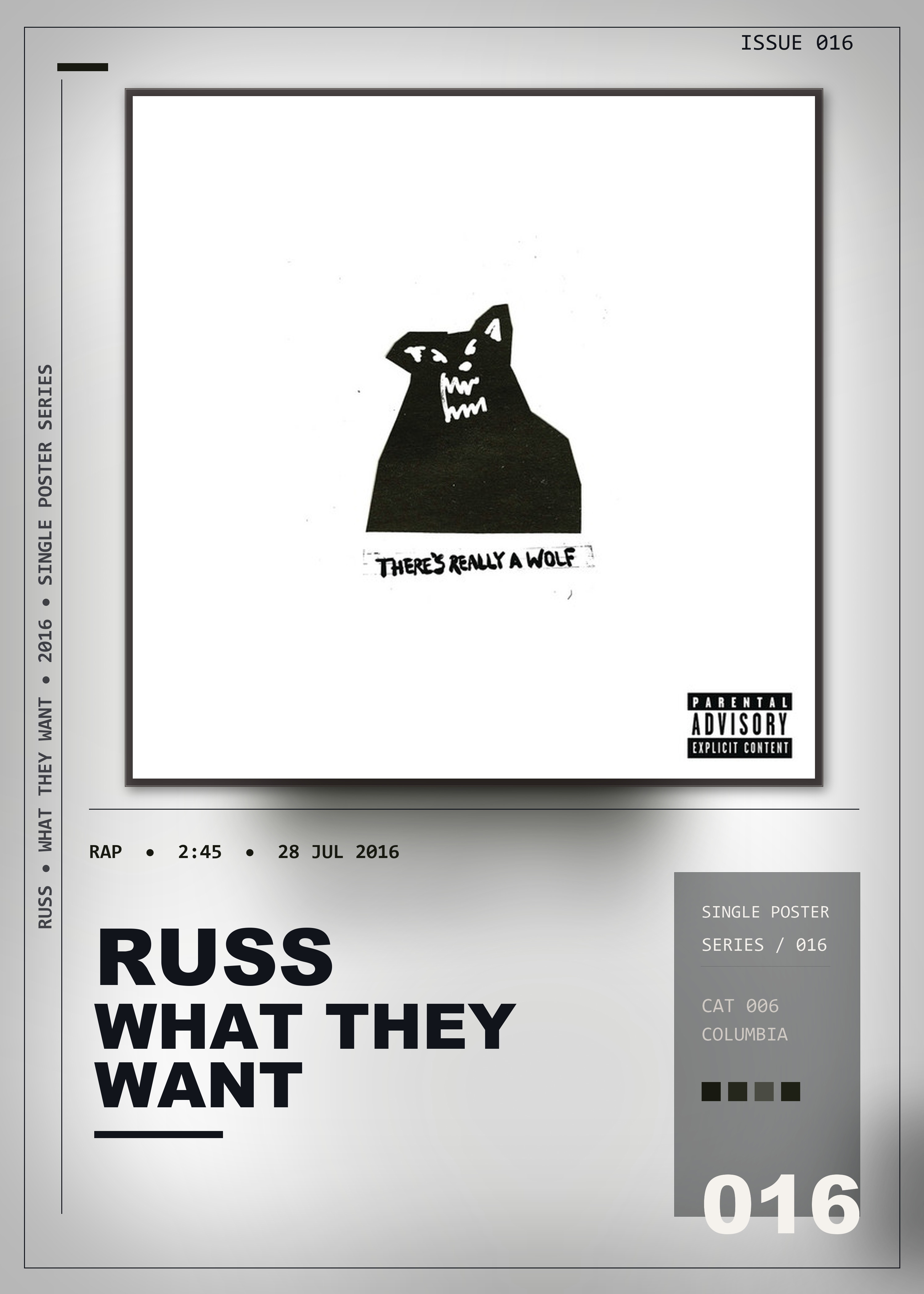 Music poster: Russ - What They Want