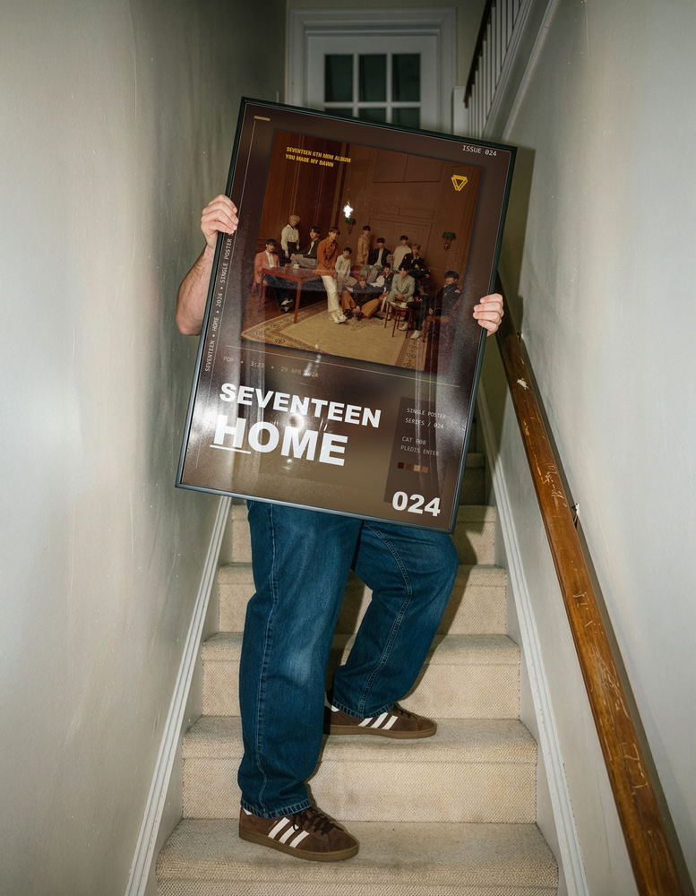 Music poster: SEVENTEEN - Home