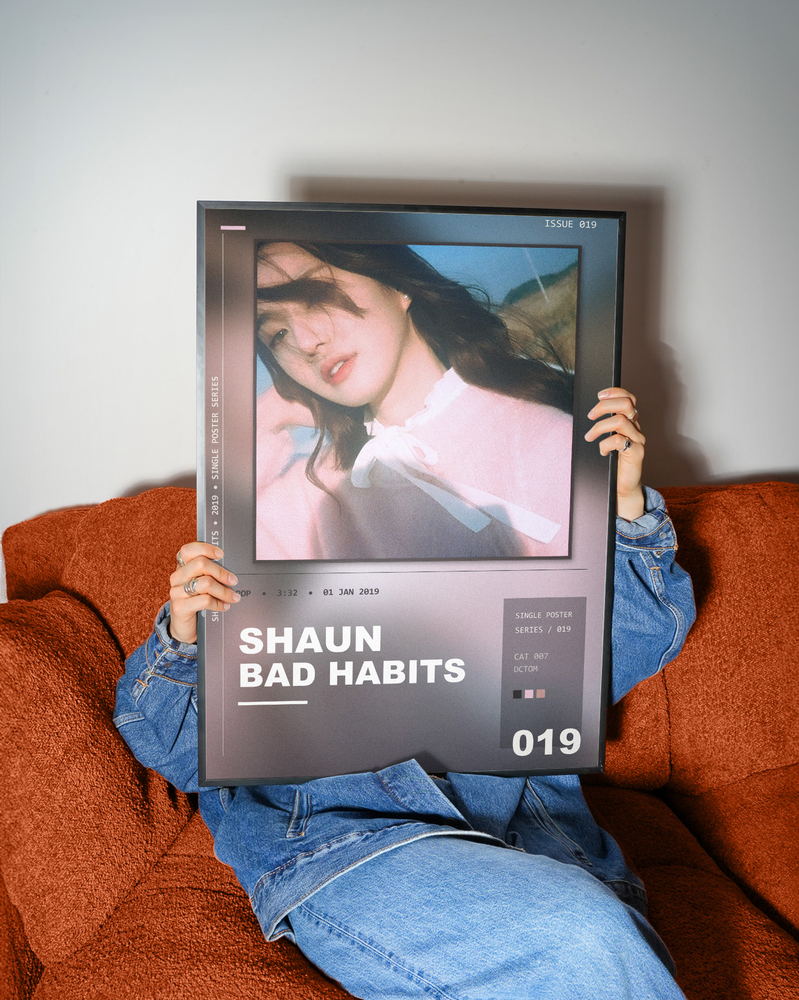 Music poster: SHAUN - Bad Habits