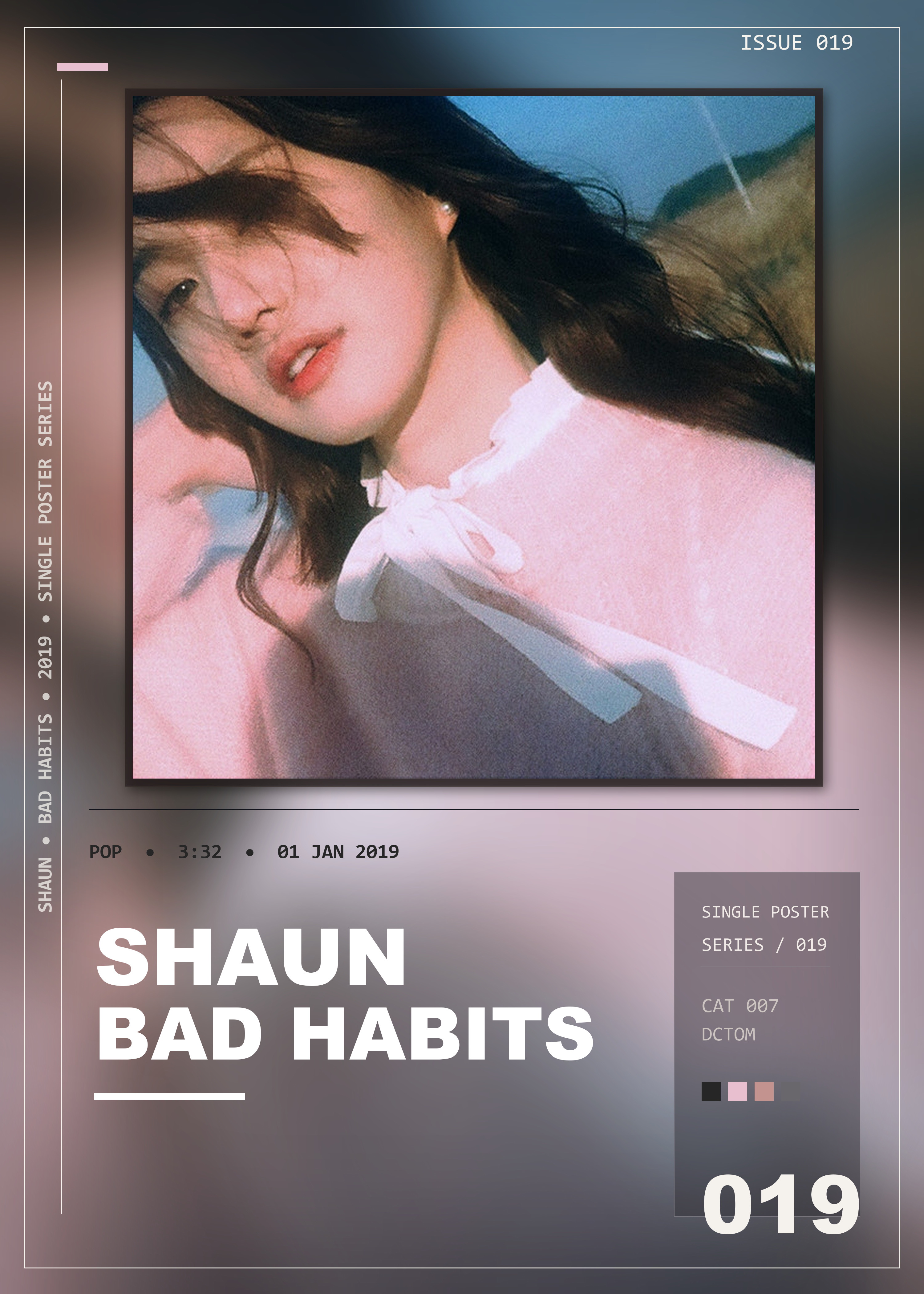 Music poster: SHAUN - Bad Habits