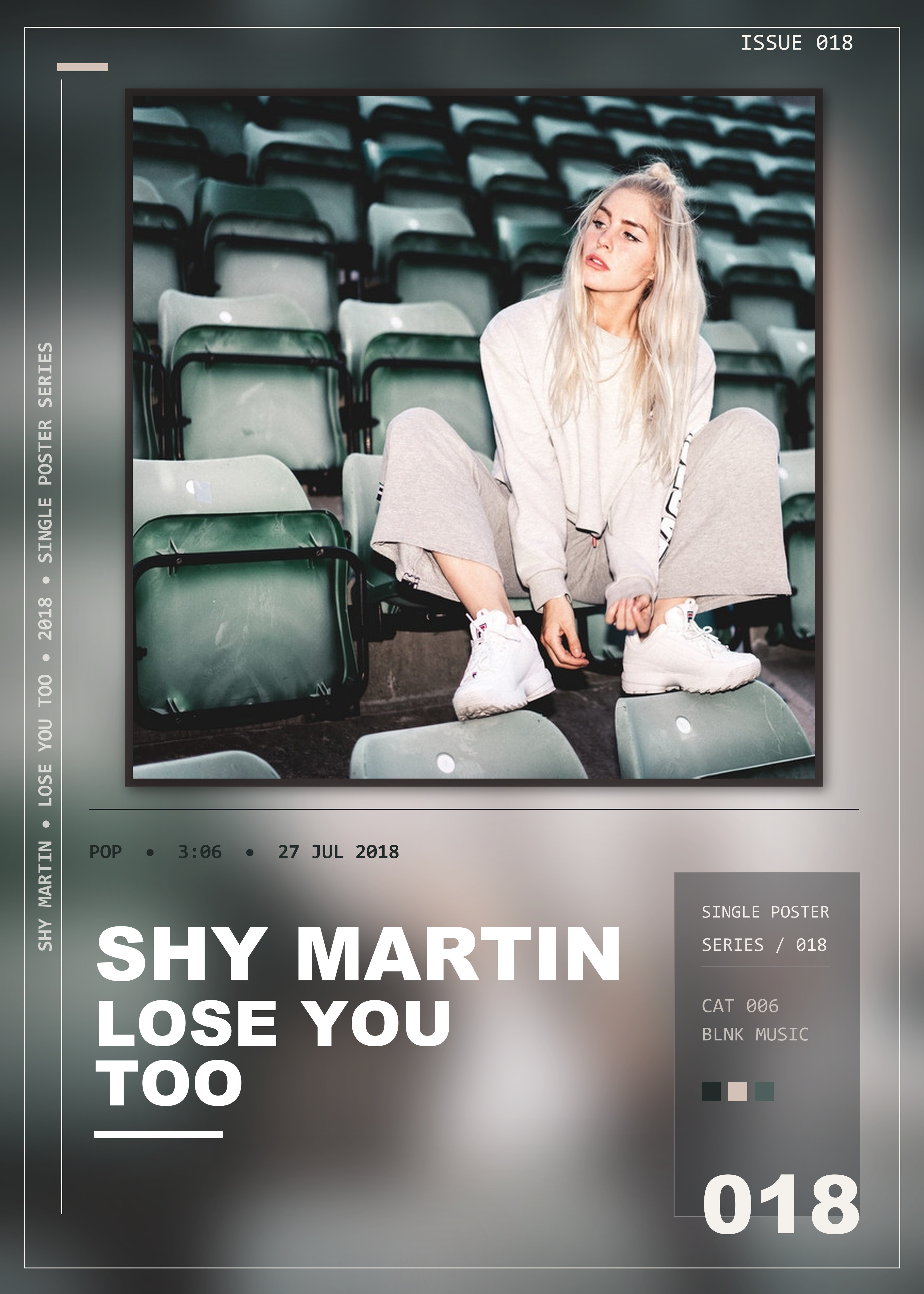 Music poster: SHY Martin - Lose You Too