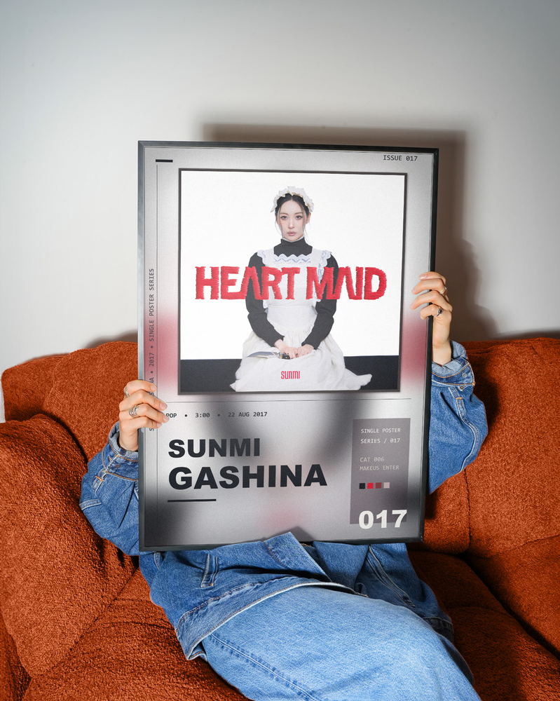 Music poster: SUNMI - Gashina