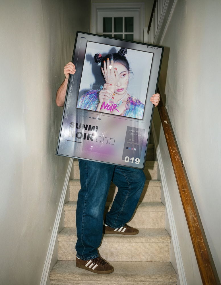 Music poster: SUNMI - Noir 누아르