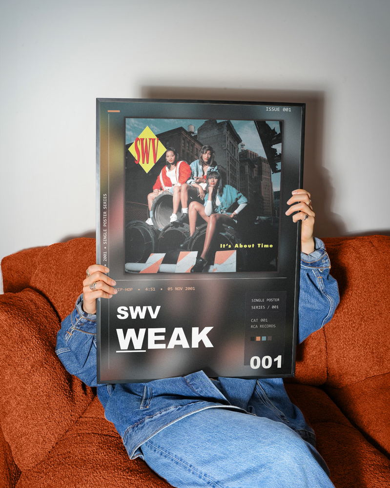 Music poster: SWV - Weak