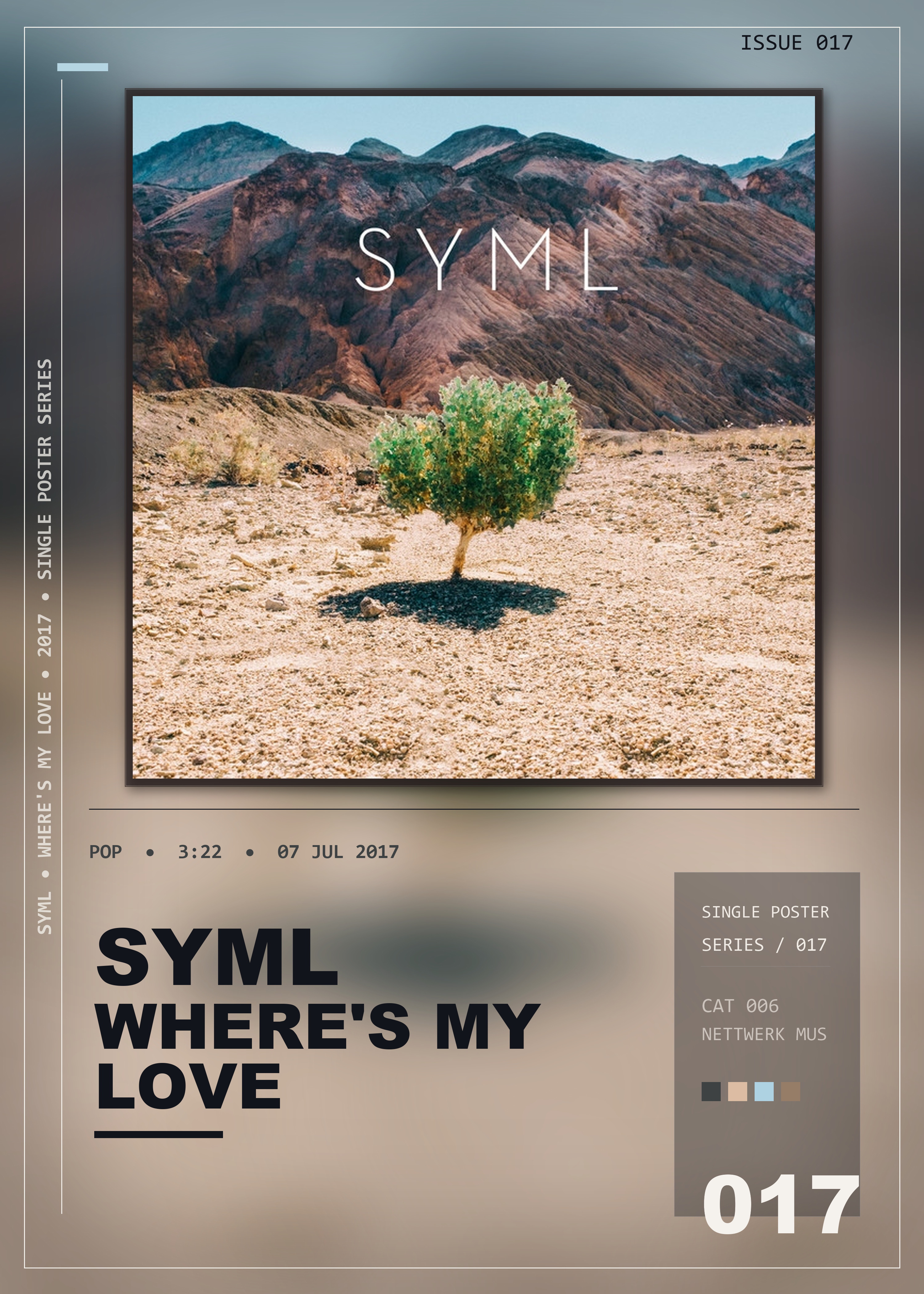 Music poster: SYML - Wheres My Love