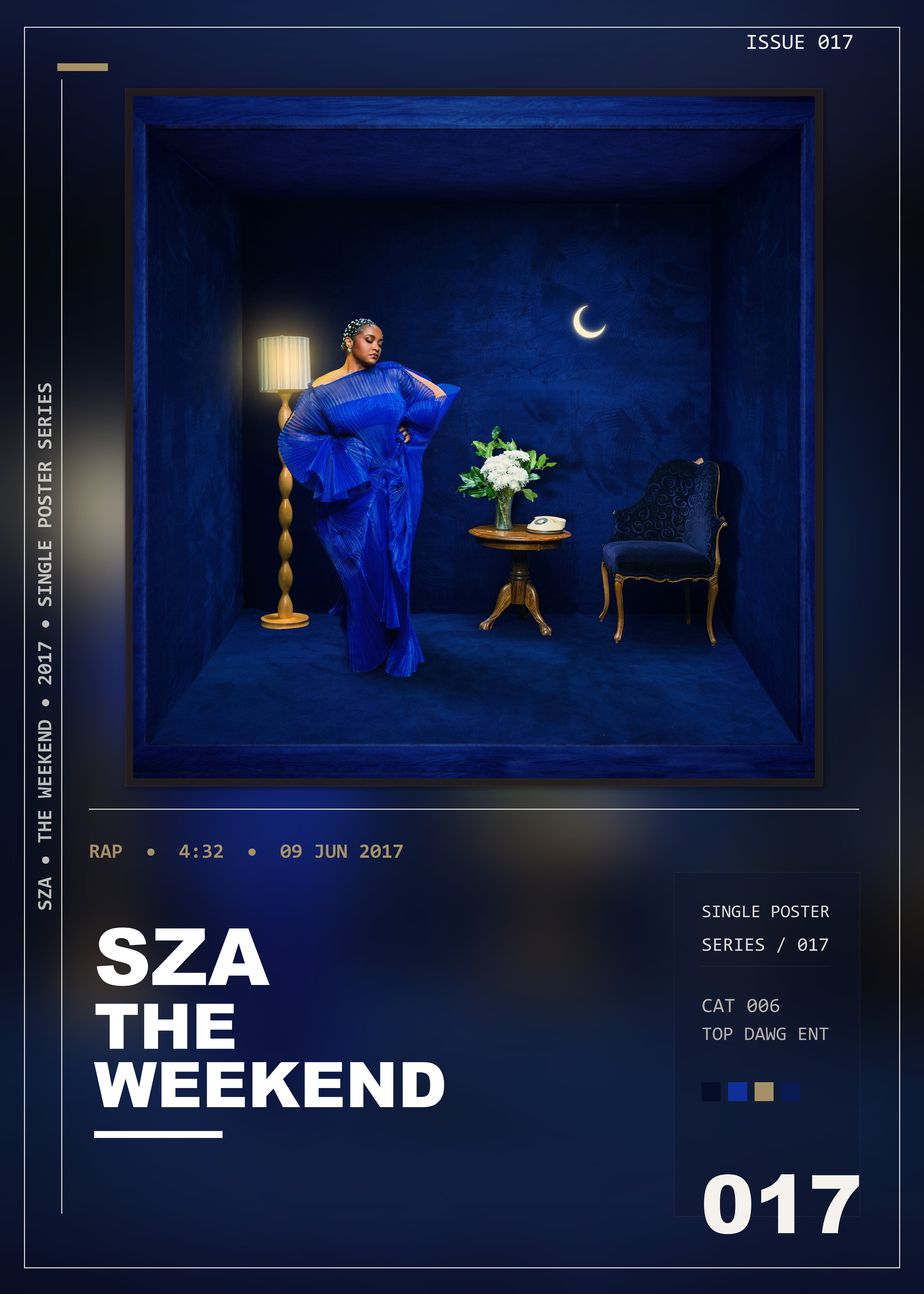 Music poster: SZA - The Weekend