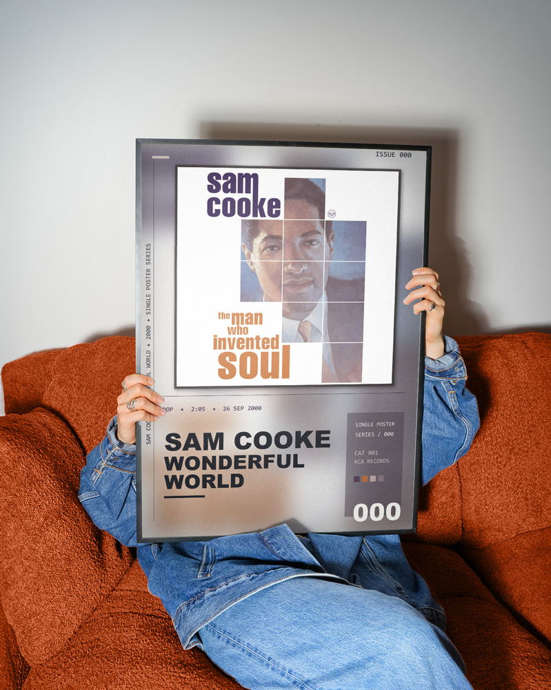 Music poster: Sam Cooke - What A Wonderful World
