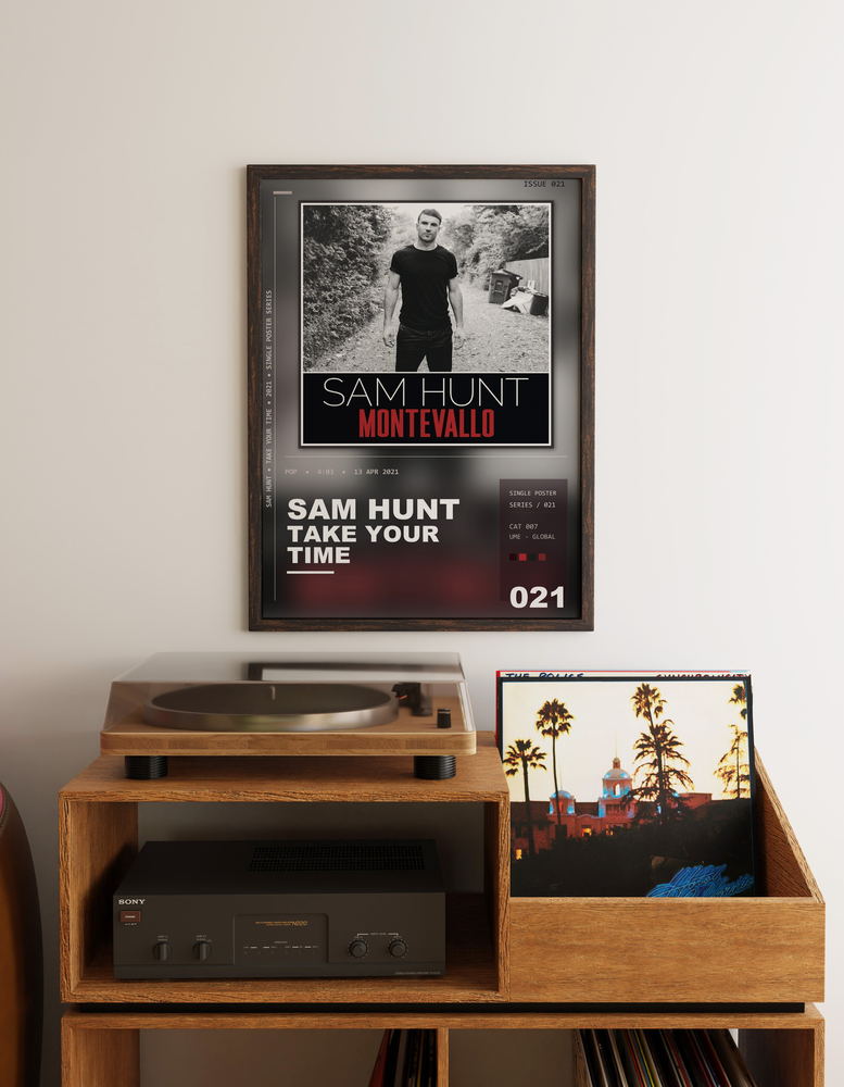 Music poster: Sam Hunt - Take Your Time
